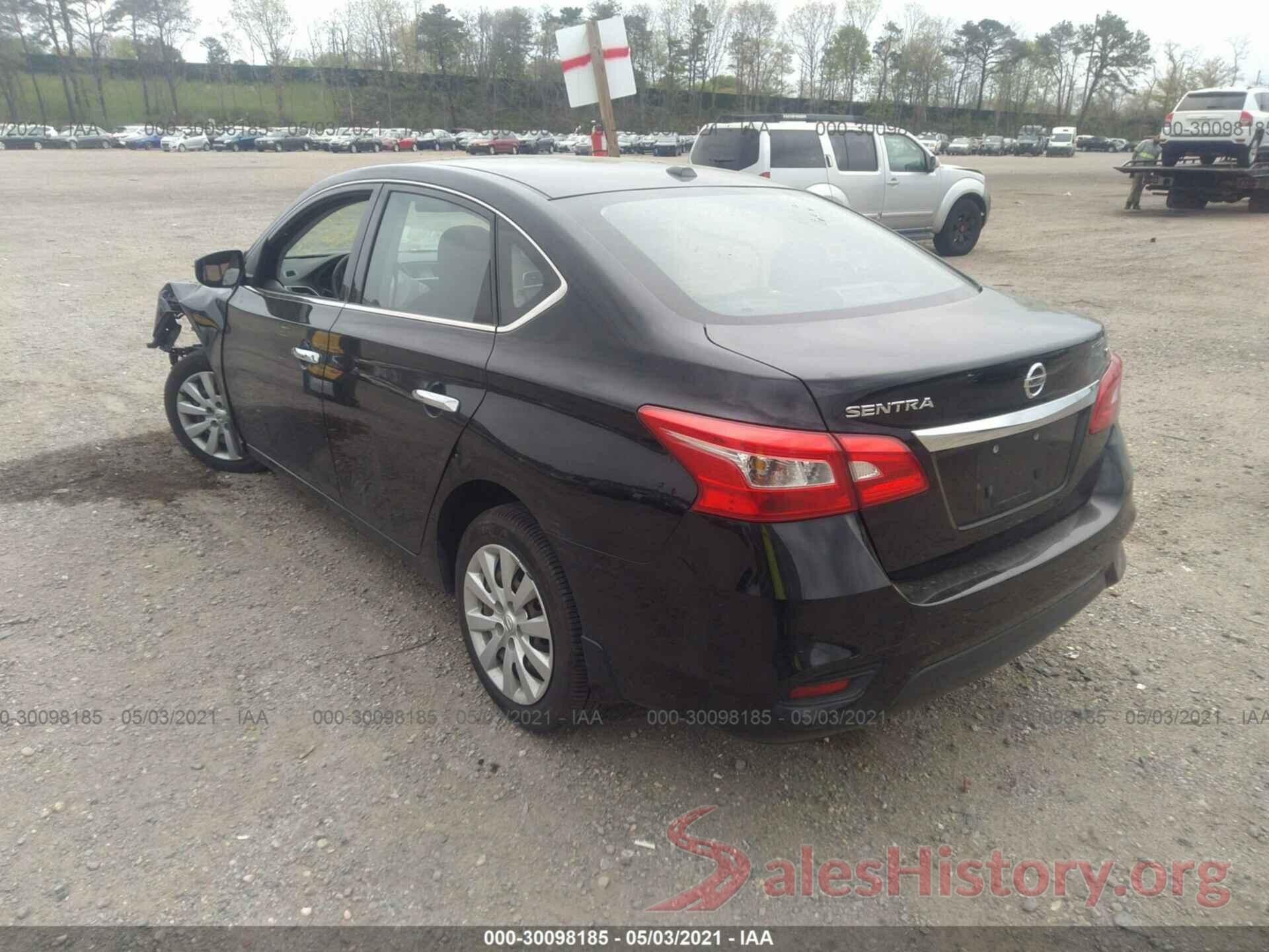 3N1AB7AP5GY233880 2016 NISSAN SENTRA