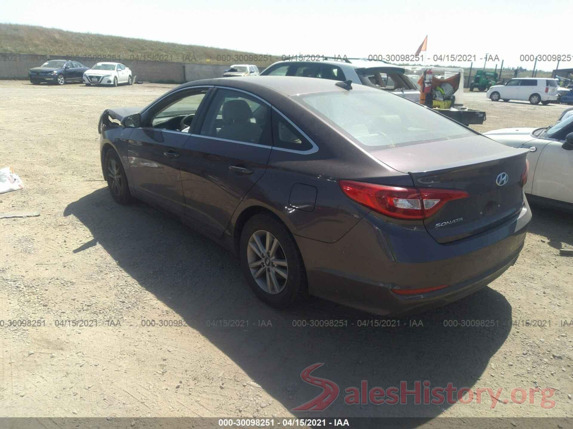 5NPE24AF5HH585280 2017 HYUNDAI SONATA