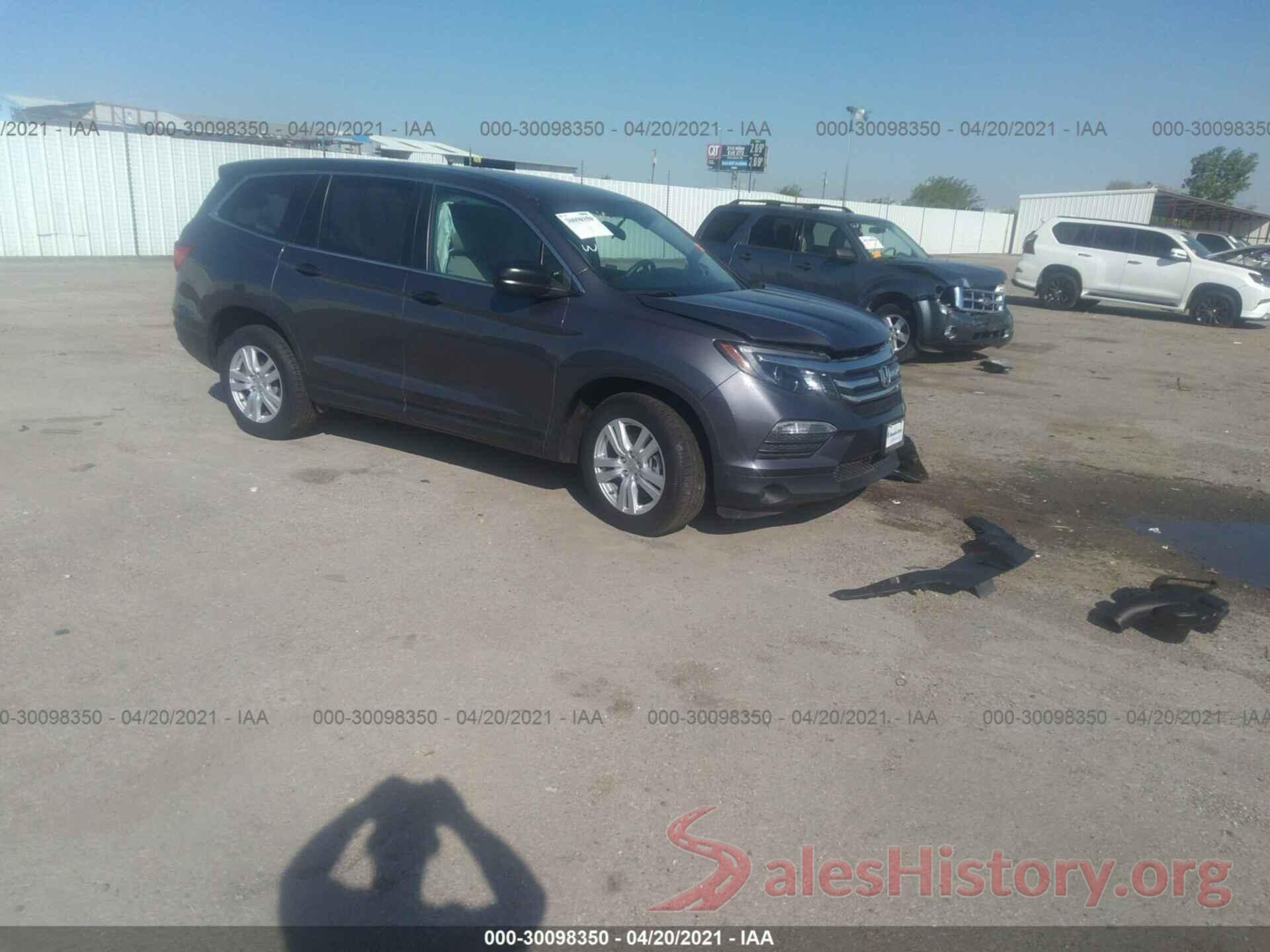 5FNYF5H11JB013208 2018 HONDA PILOT