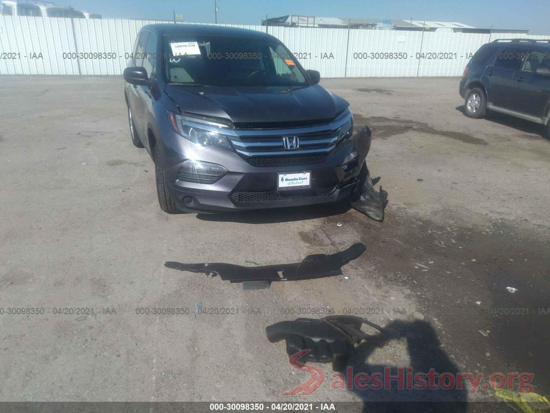 5FNYF5H11JB013208 2018 HONDA PILOT