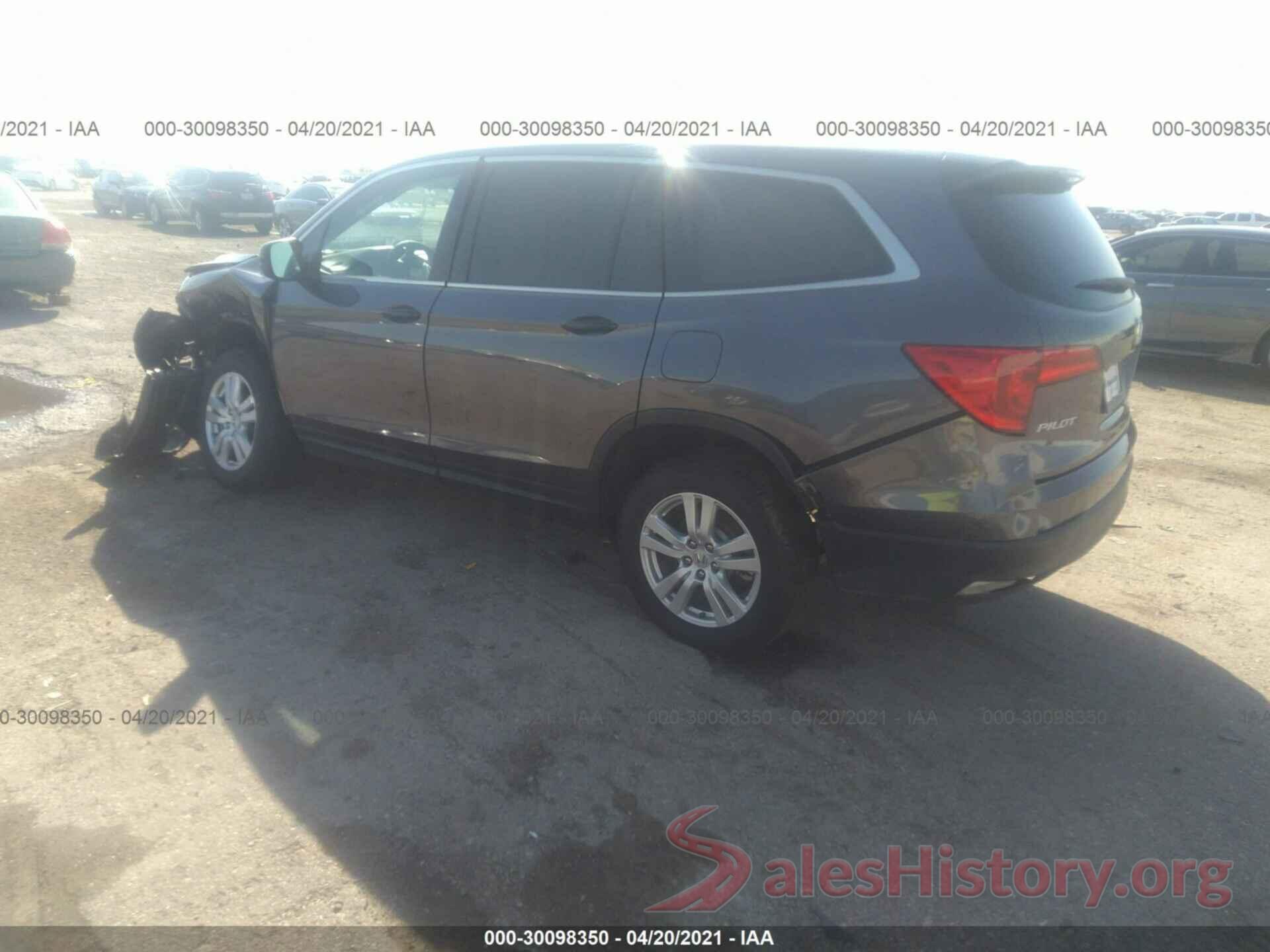 5FNYF5H11JB013208 2018 HONDA PILOT