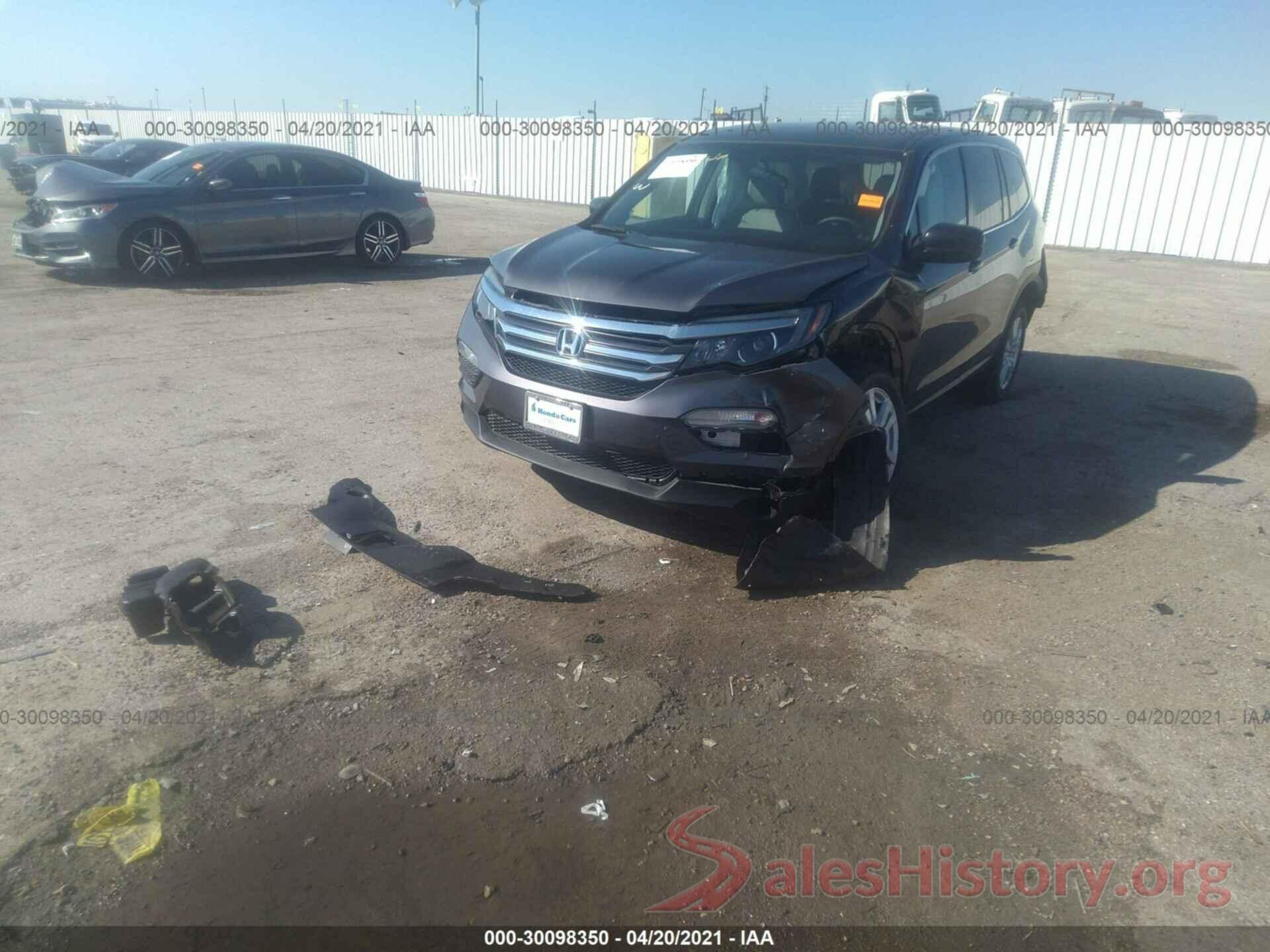 5FNYF5H11JB013208 2018 HONDA PILOT