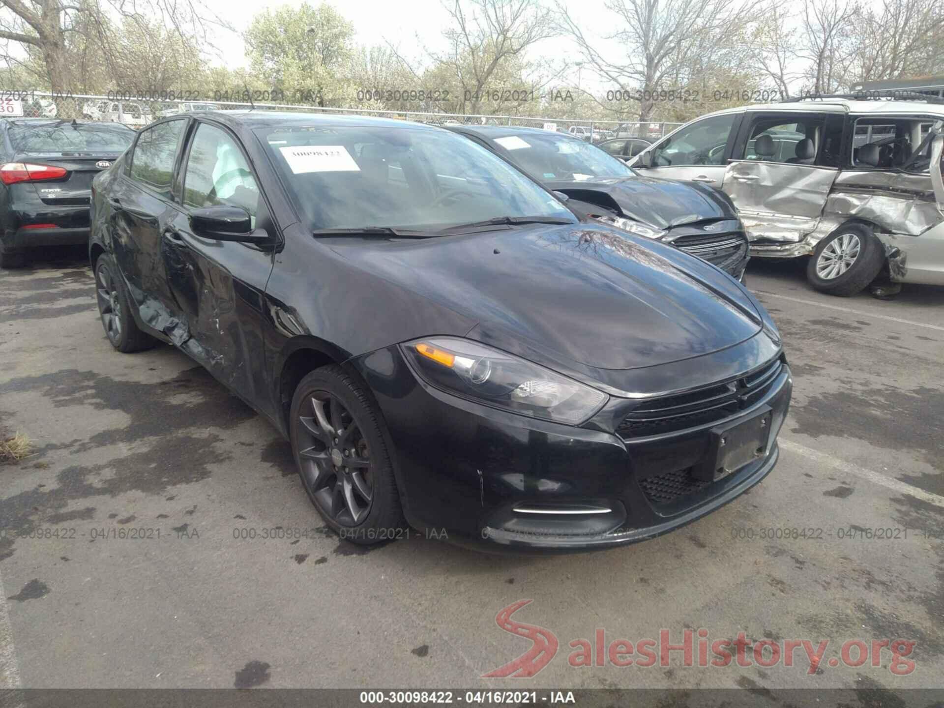 1C3CDFAA2GD516508 2016 DODGE DART