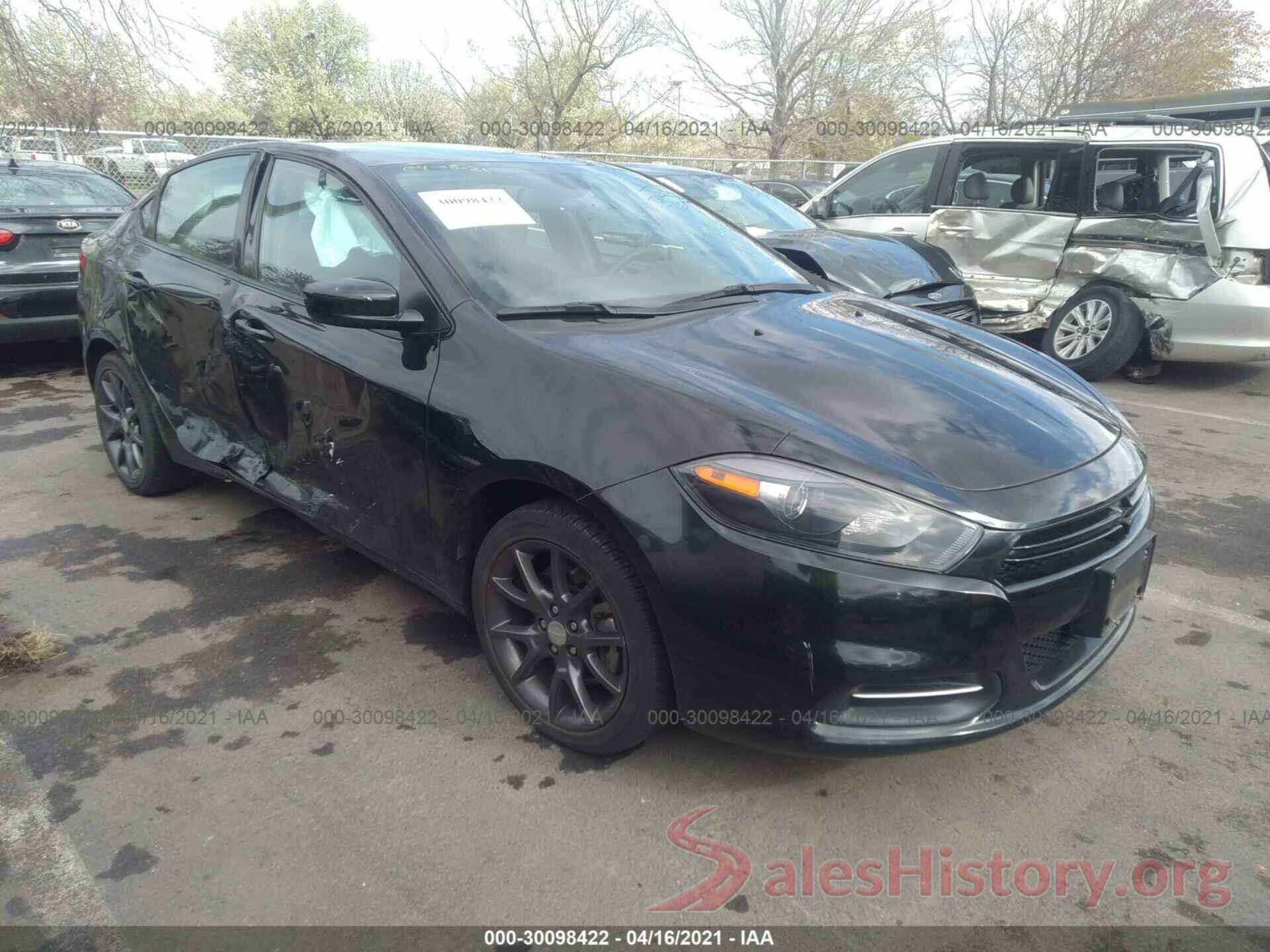 1C3CDFAA2GD516508 2016 DODGE DART