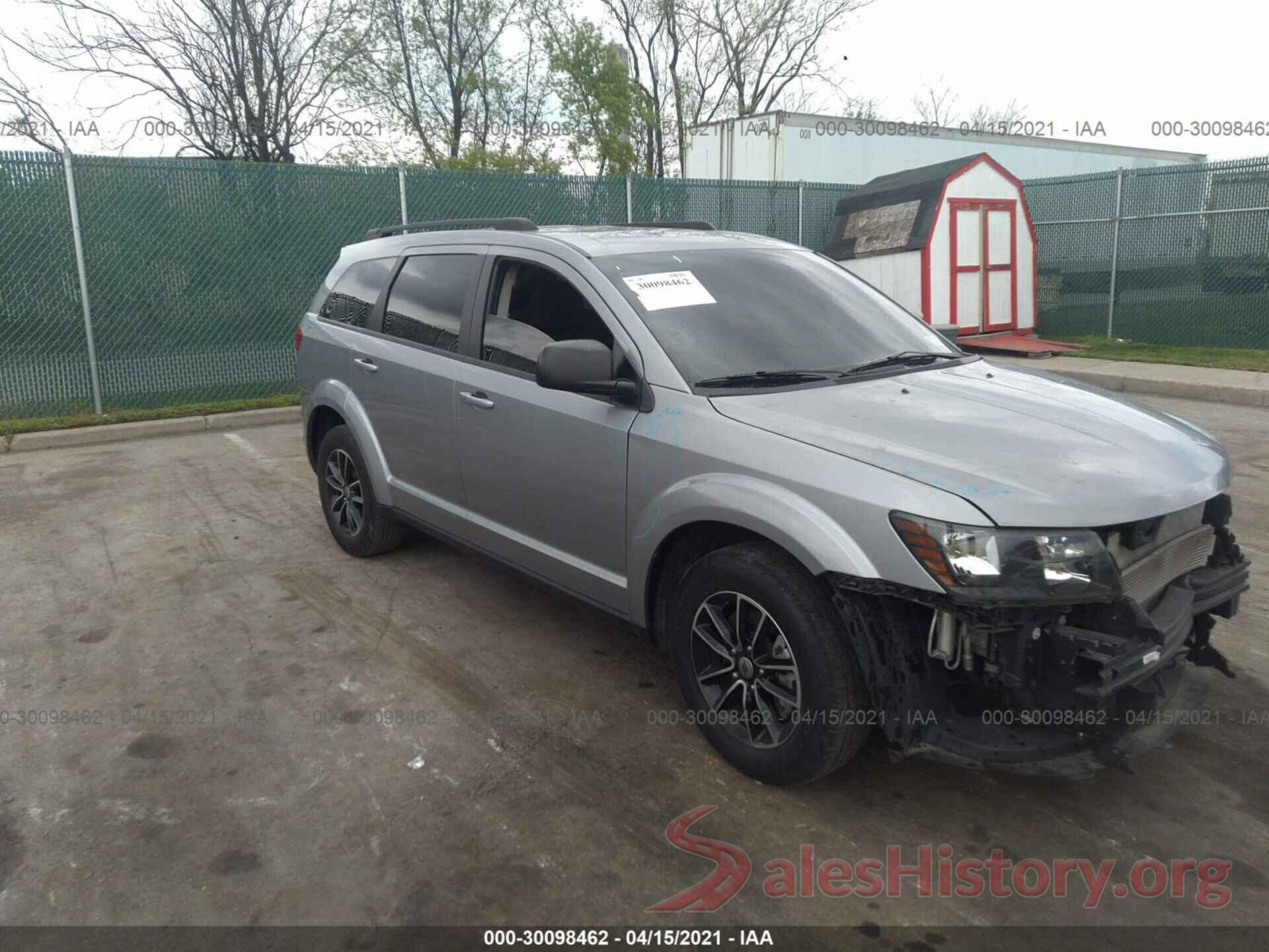 3C4PDCAB3JT217633 2018 DODGE JOURNEY