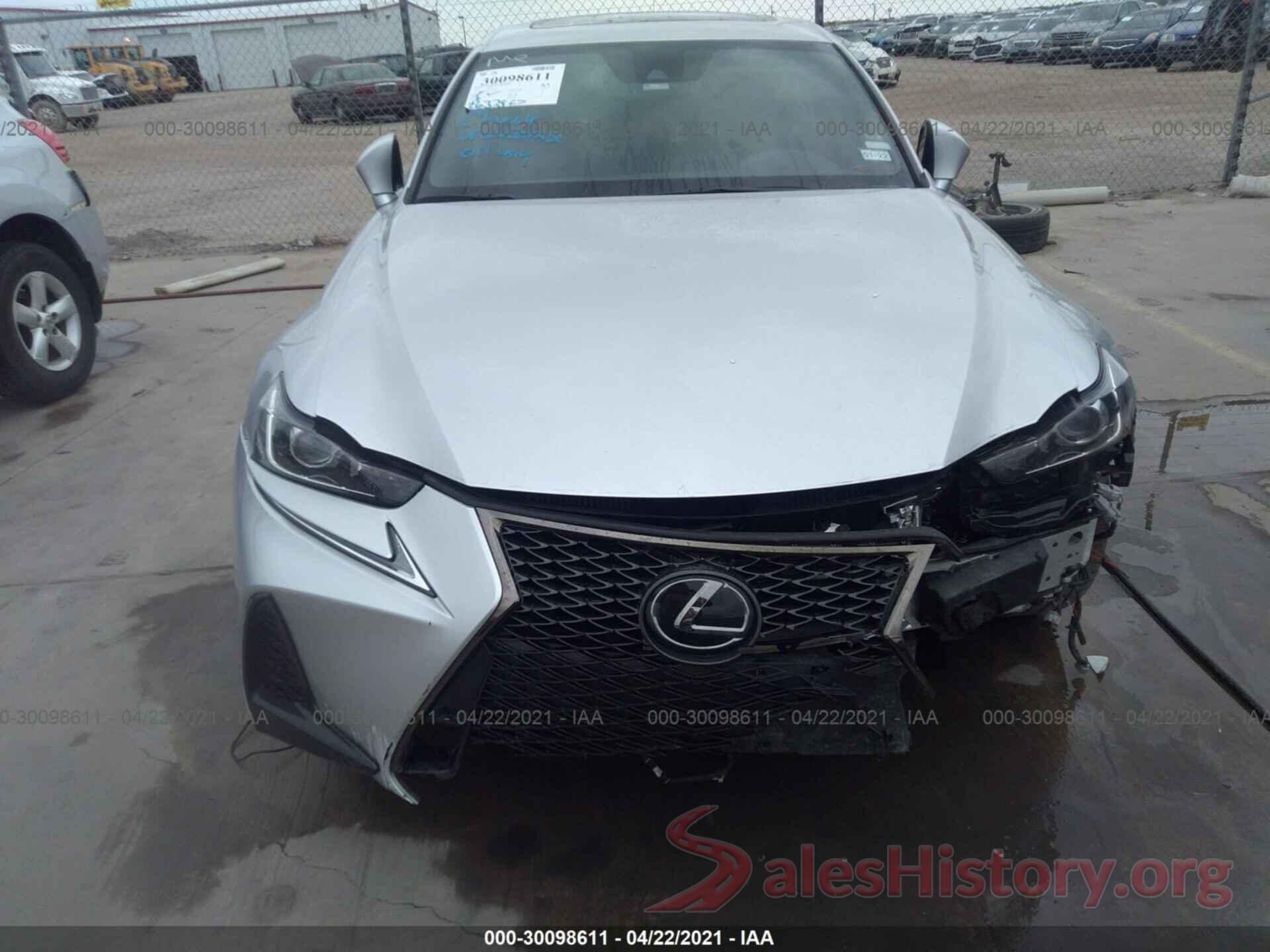 JTHBA1D20K5085367 2019 LEXUS IS