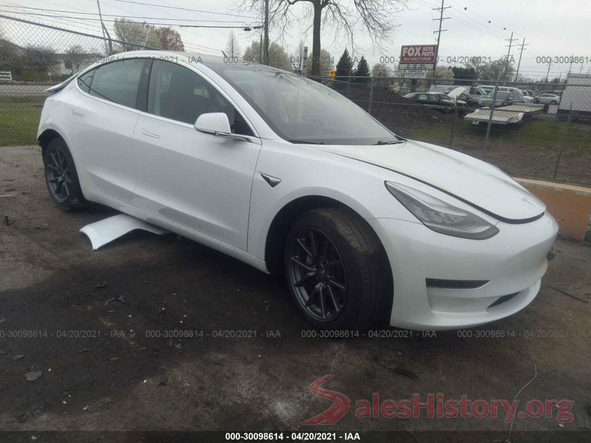 5YJ3E1EA5LF632956 2020 TESLA MODEL 3