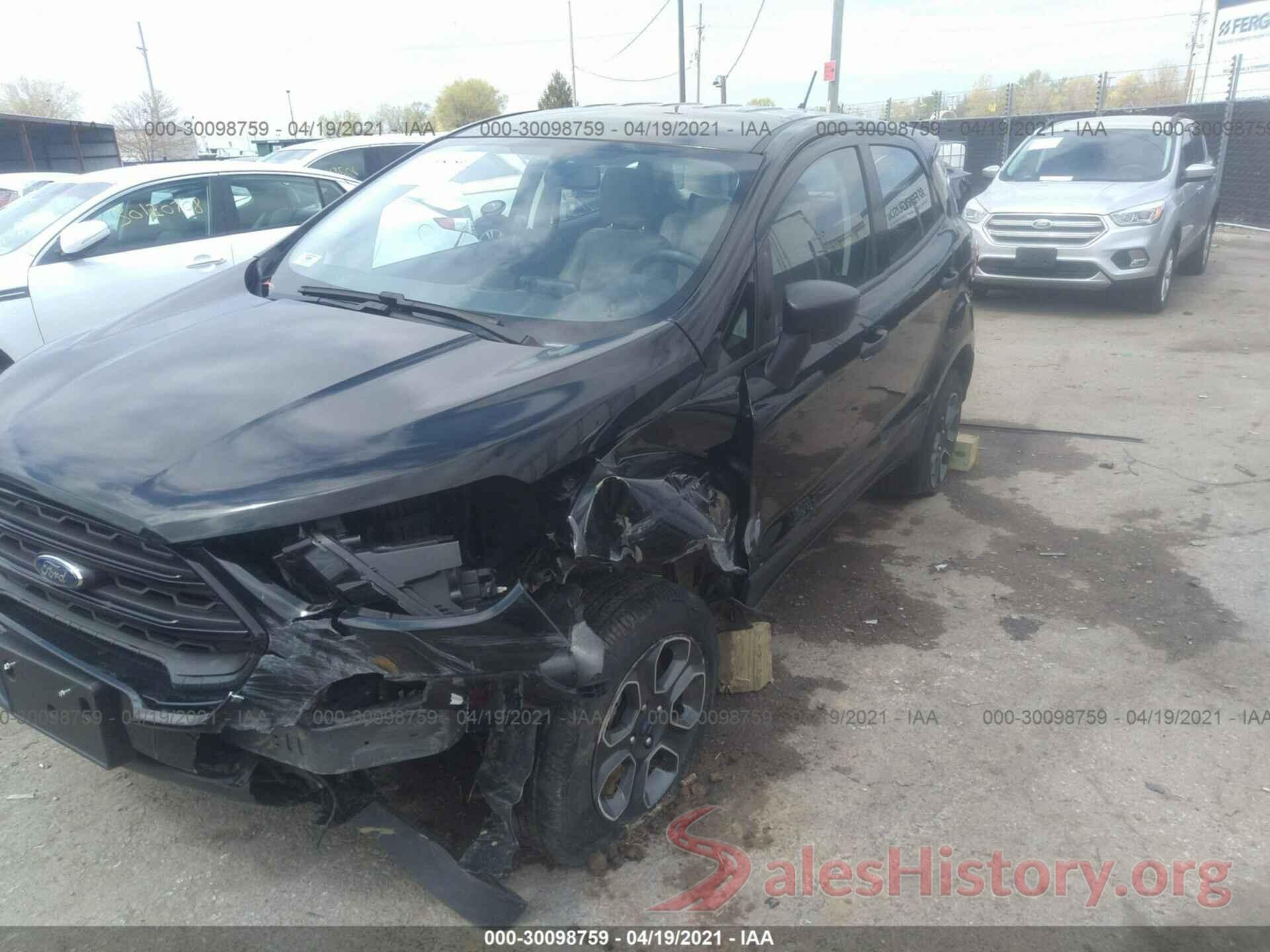 MAJ6S3FL4LC390505 2020 FORD ECOSPORT