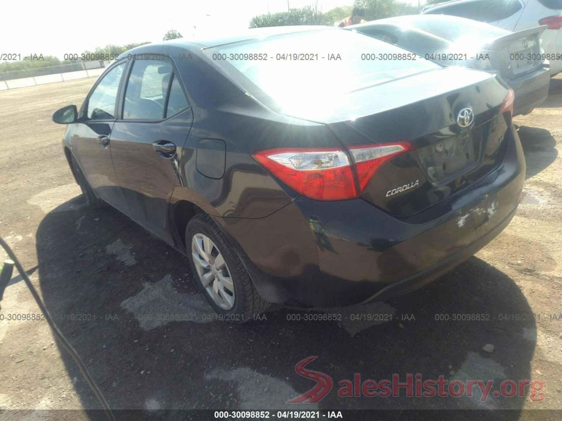 5YFBURHE3GP451442 2016 TOYOTA COROLLA