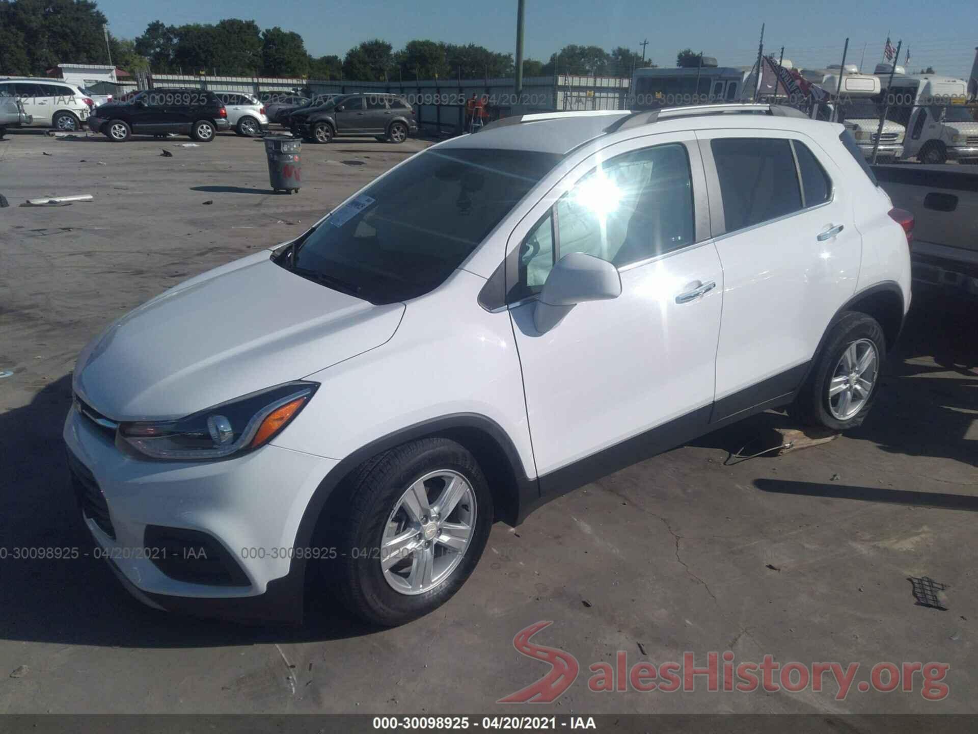 3GNCJLSB0LL277871 2020 CHEVROLET TRAX