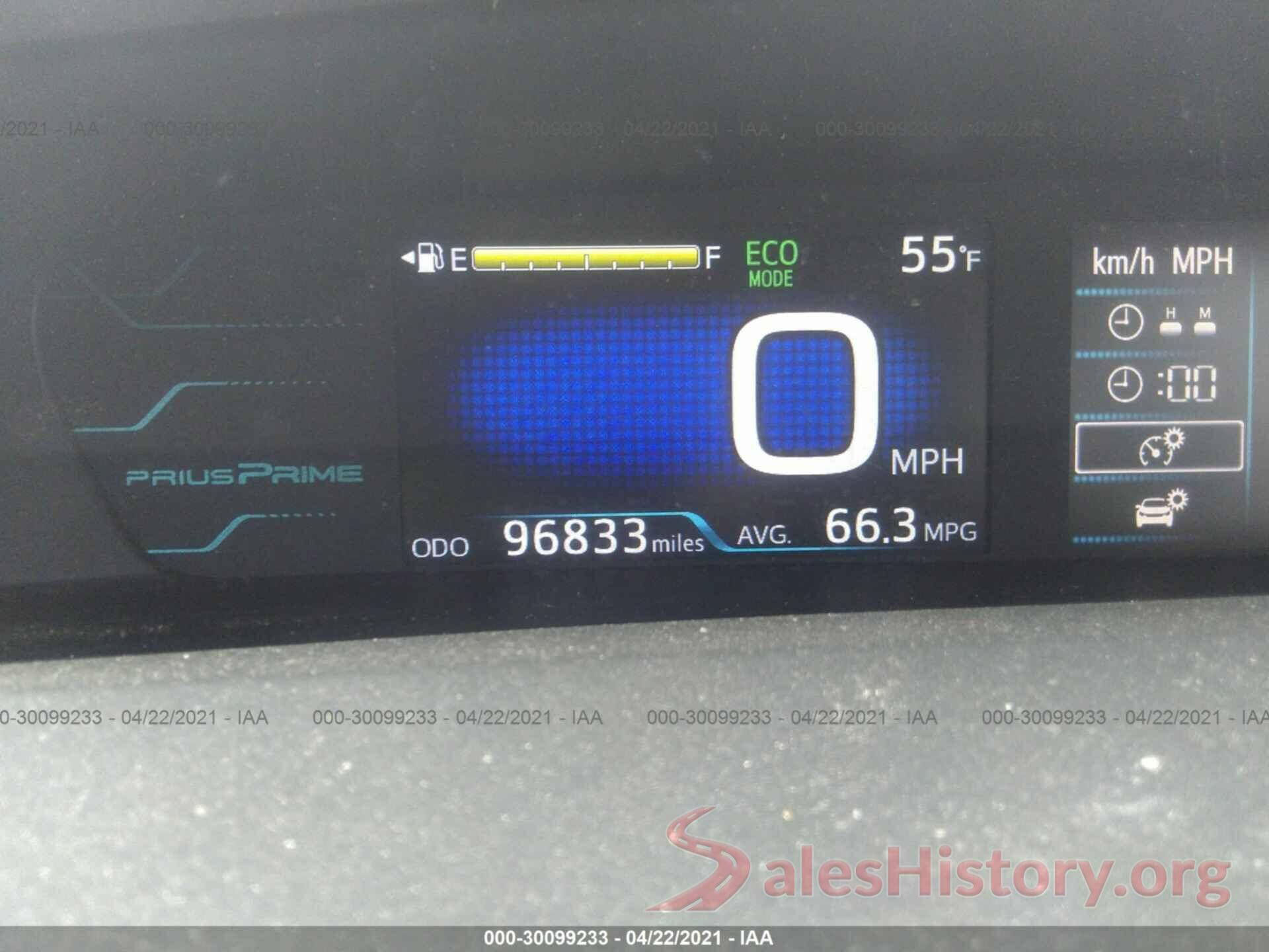 JTDKARFP1H3016619 2017 TOYOTA PRIUS PRIME