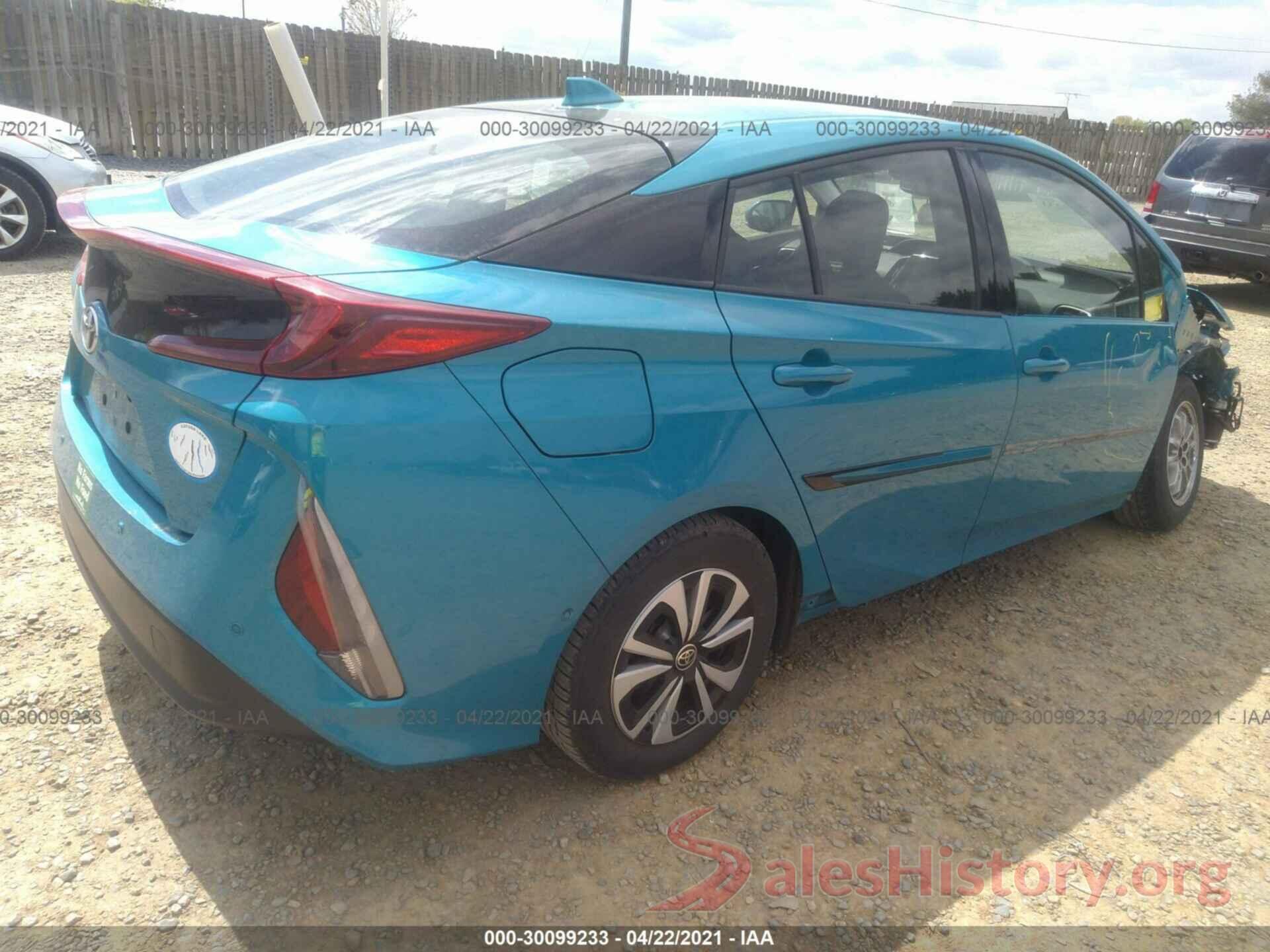 JTDKARFP1H3016619 2017 TOYOTA PRIUS PRIME