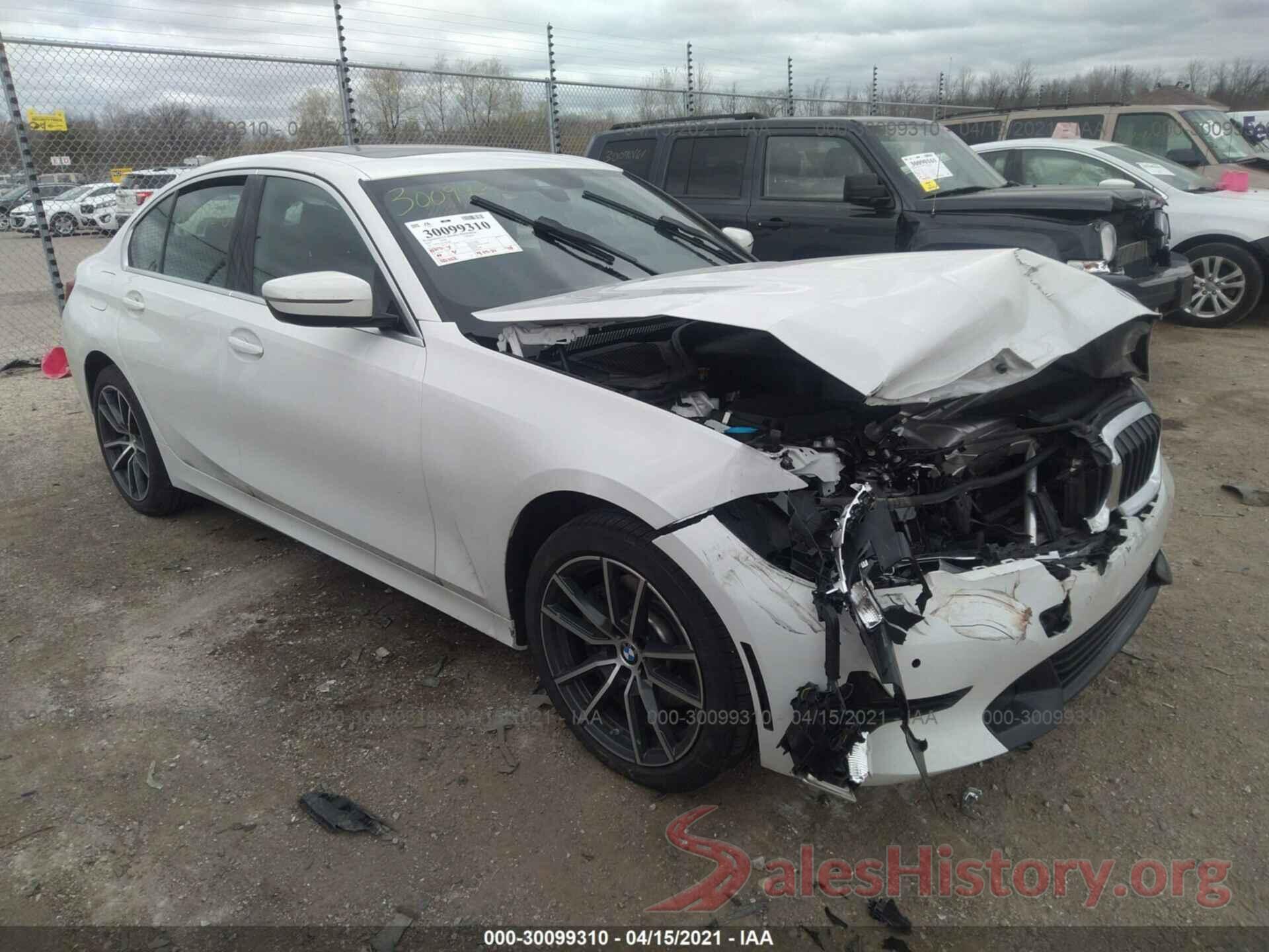 3MW5R7J06L8B22887 2020 BMW 3 SERIES