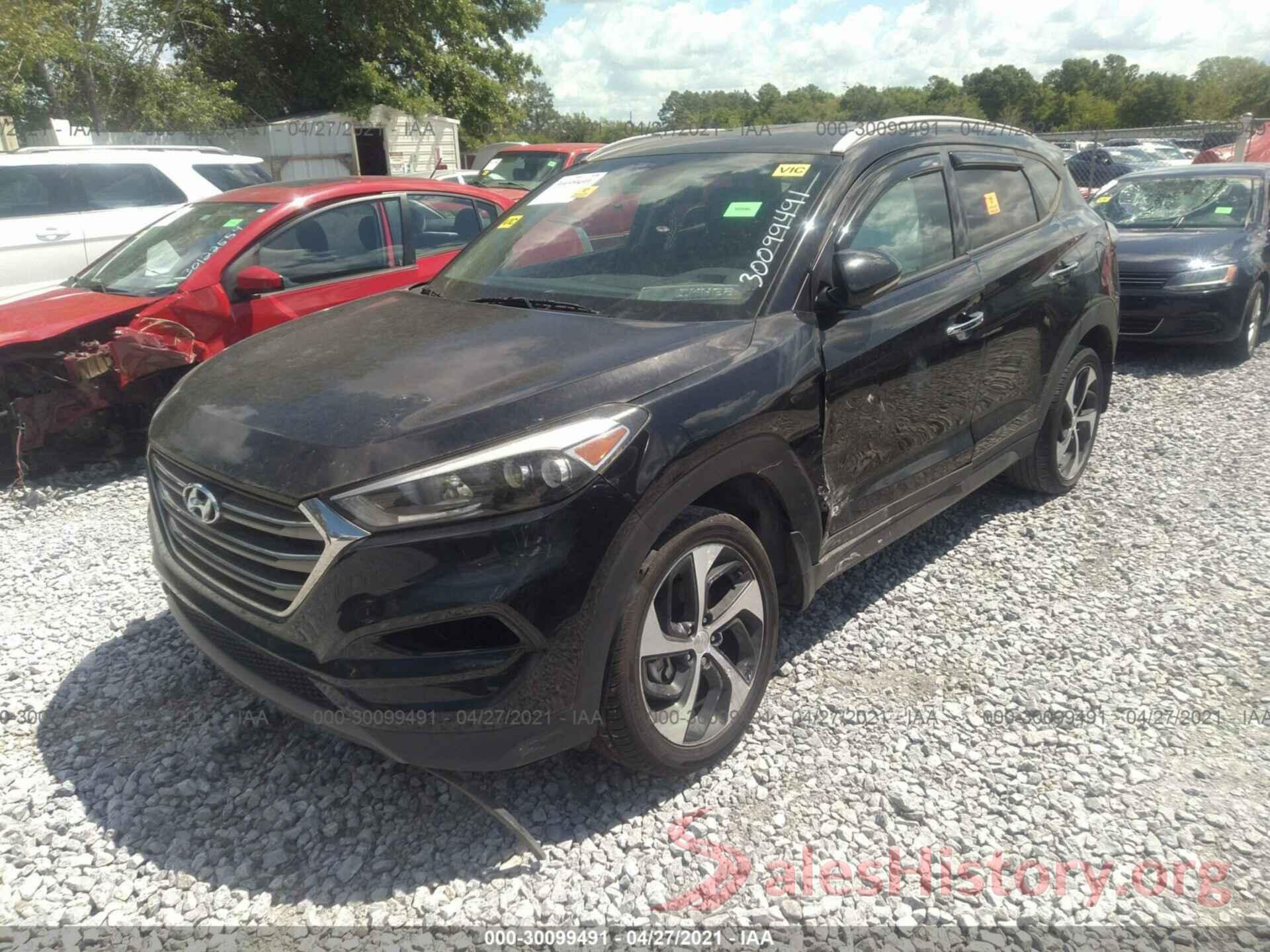 KM8J33A24GU254161 2016 HYUNDAI TUCSON