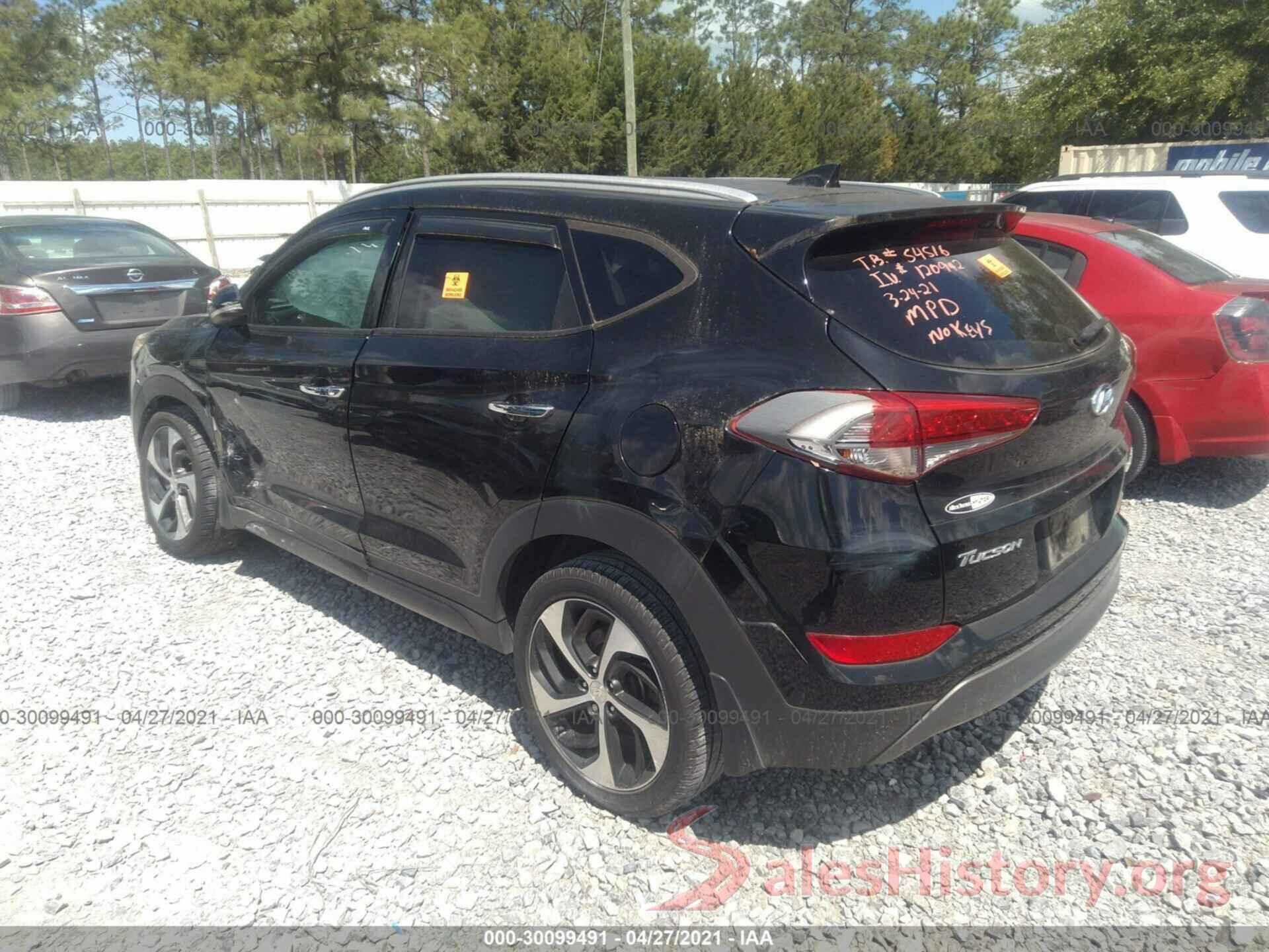 KM8J33A24GU254161 2016 HYUNDAI TUCSON