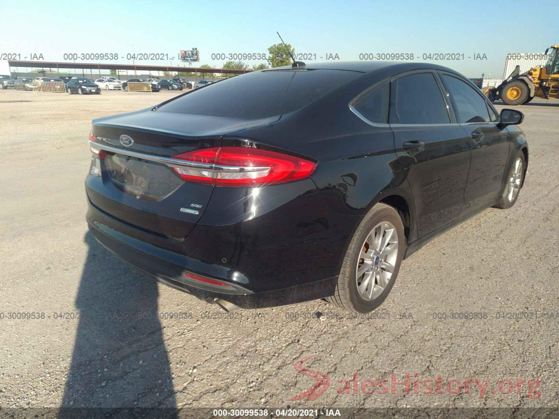 3FA6P0HD1HR407047 2017 FORD FUSION