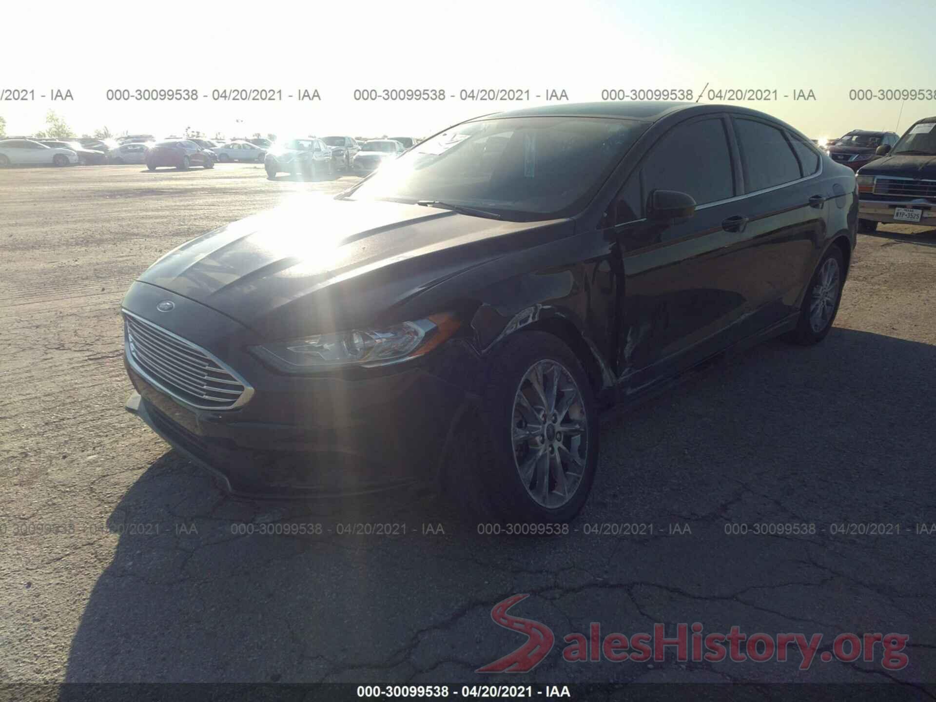 3FA6P0HD1HR407047 2017 FORD FUSION