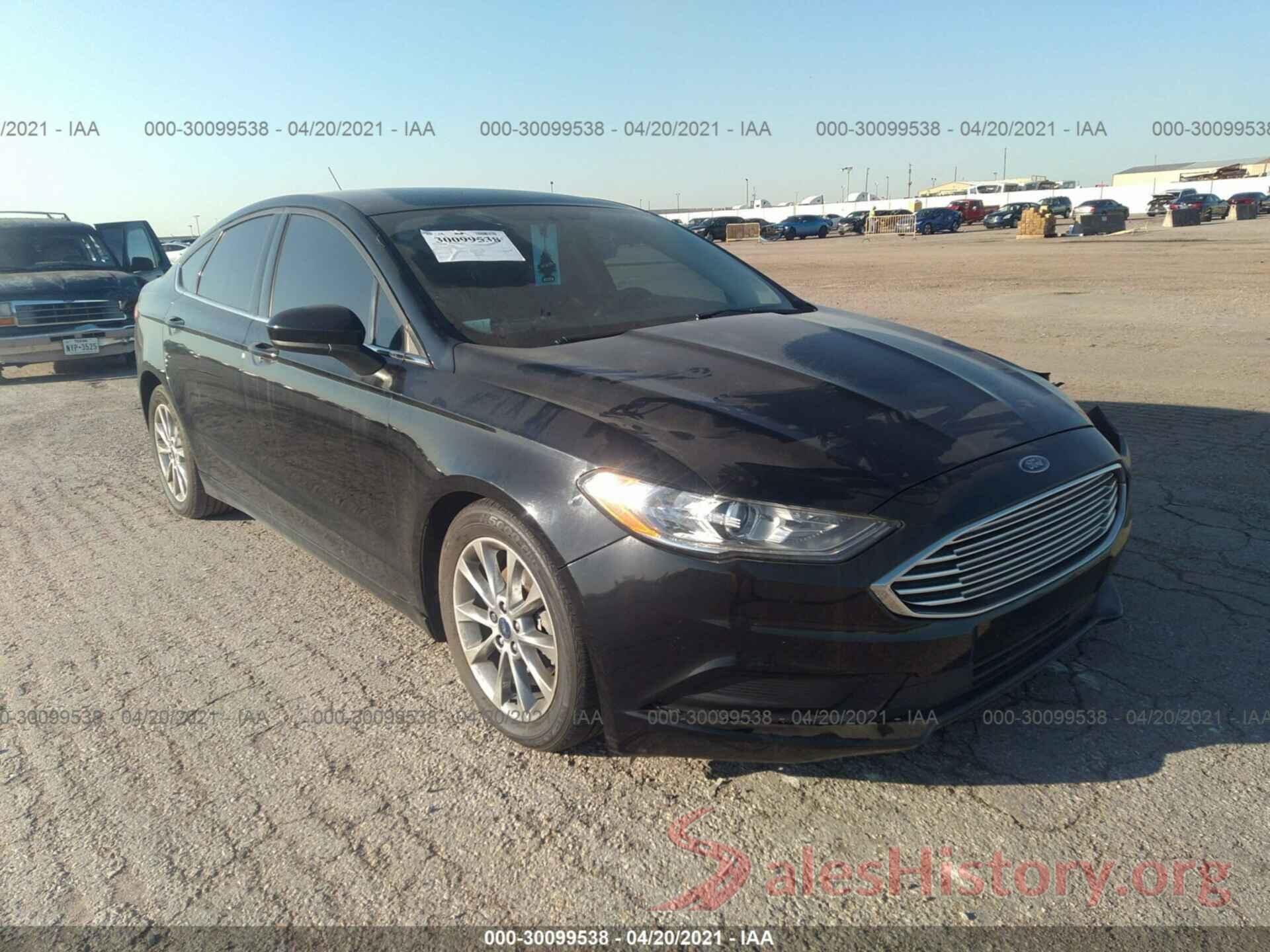 3FA6P0HD1HR407047 2017 FORD FUSION