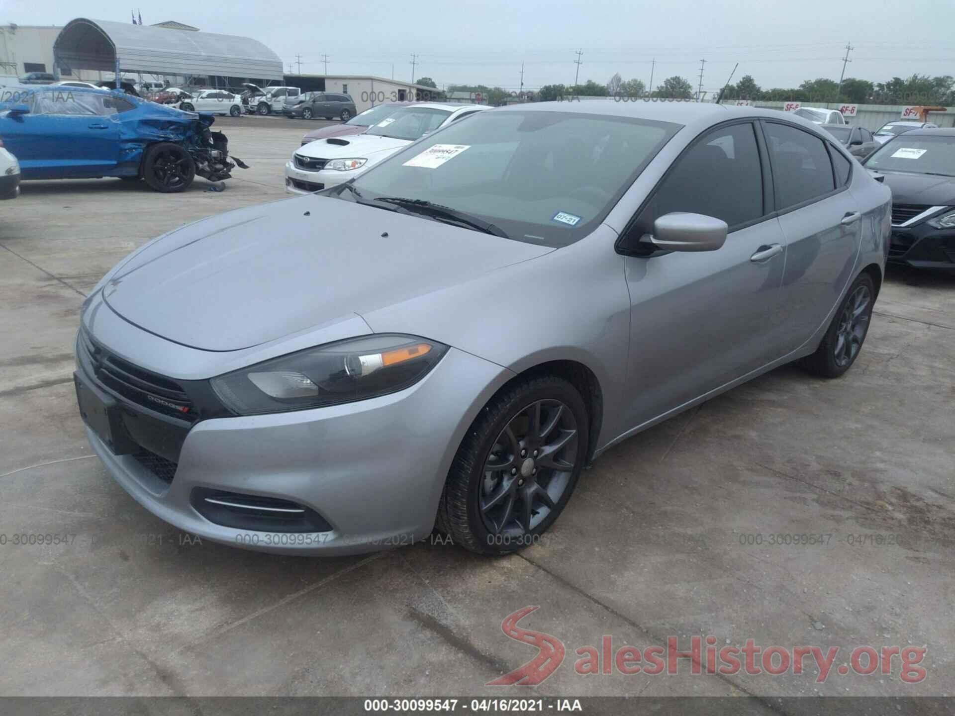 1C3CDFAA3GD661461 2016 DODGE DART