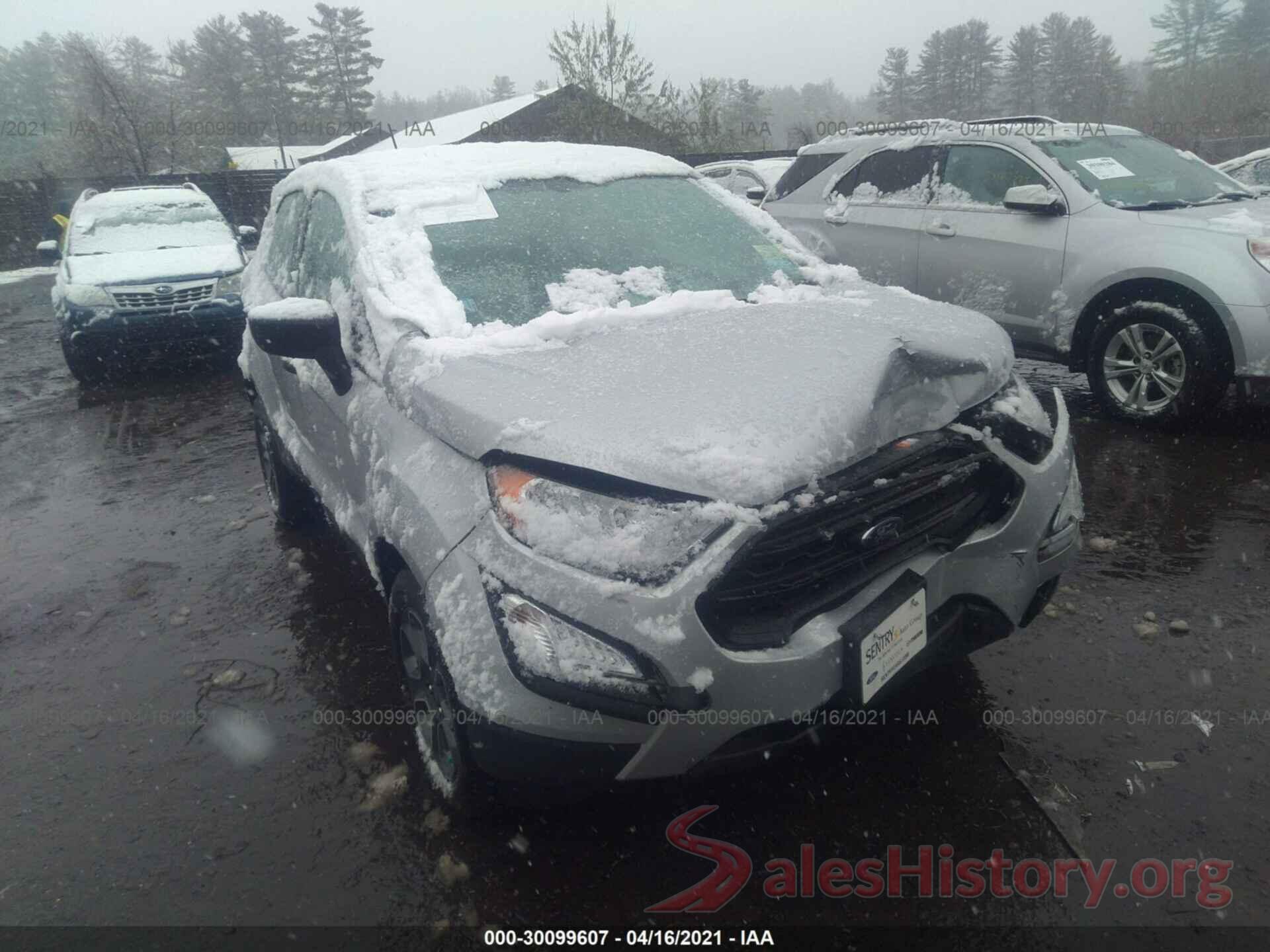 MAJ6S3FL1KC273673 2019 FORD ECOSPORT