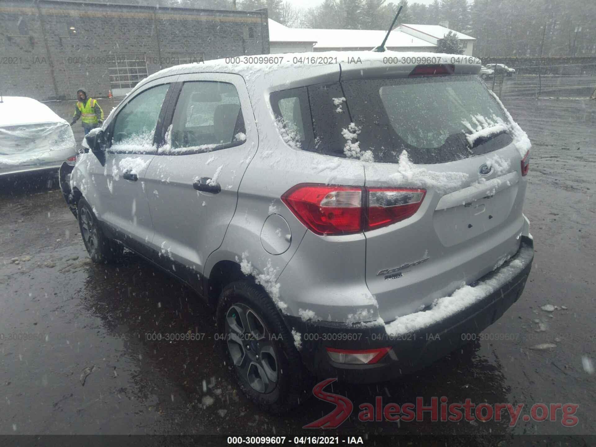 MAJ6S3FL1KC273673 2019 FORD ECOSPORT