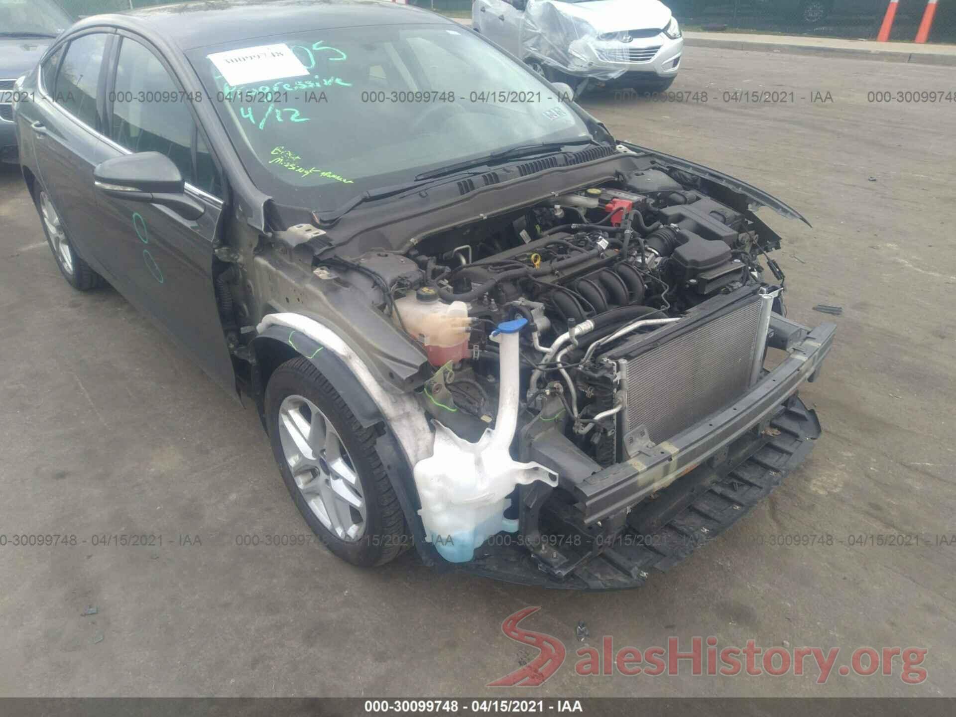 3FA6P0H71GR295455 2016 FORD FUSION