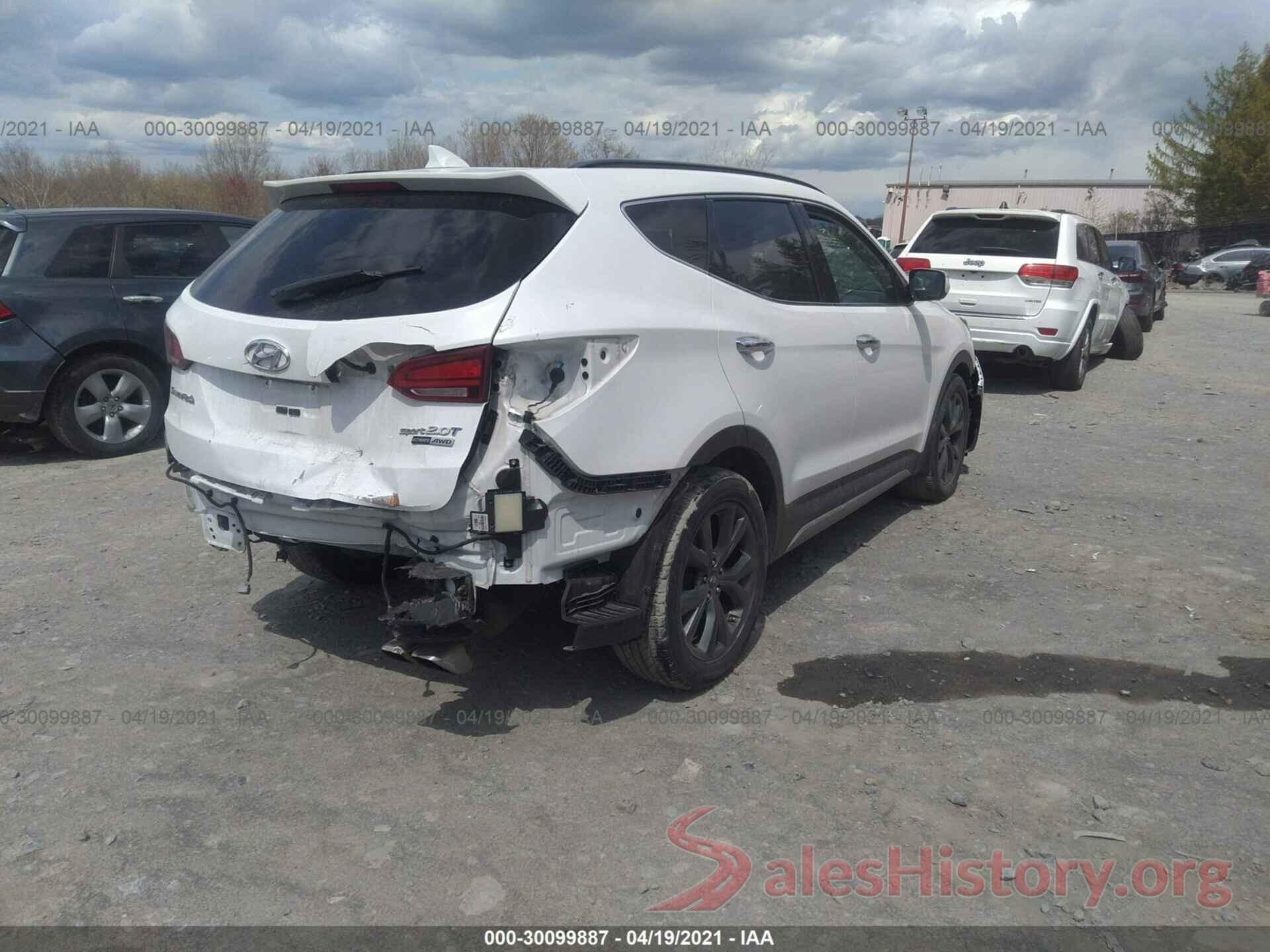 5XYZWDLA4JG536673 2018 HYUNDAI SANTA FE SPORT