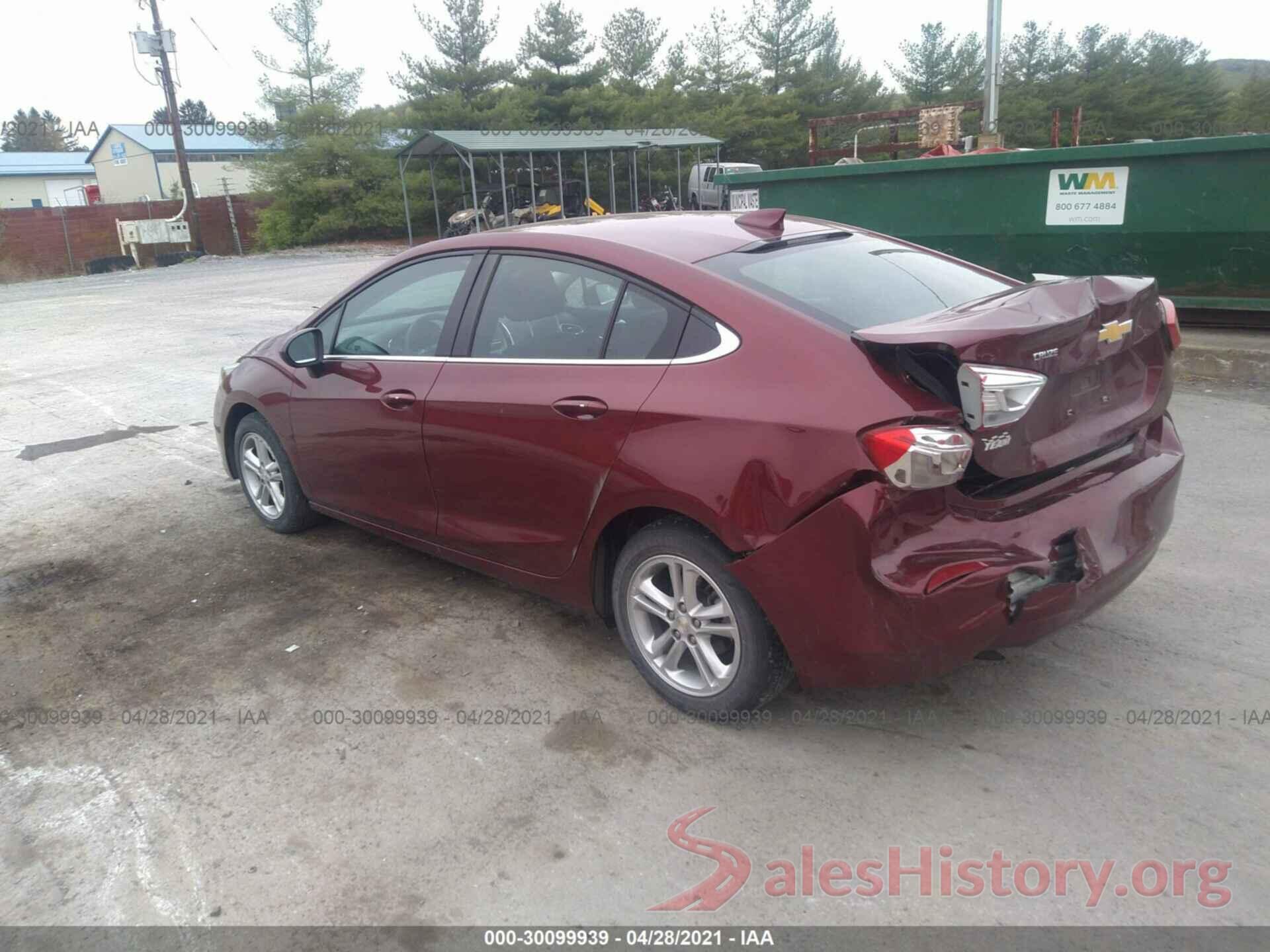 1G1BE5SM0G7253725 2016 CHEVROLET CRUZE