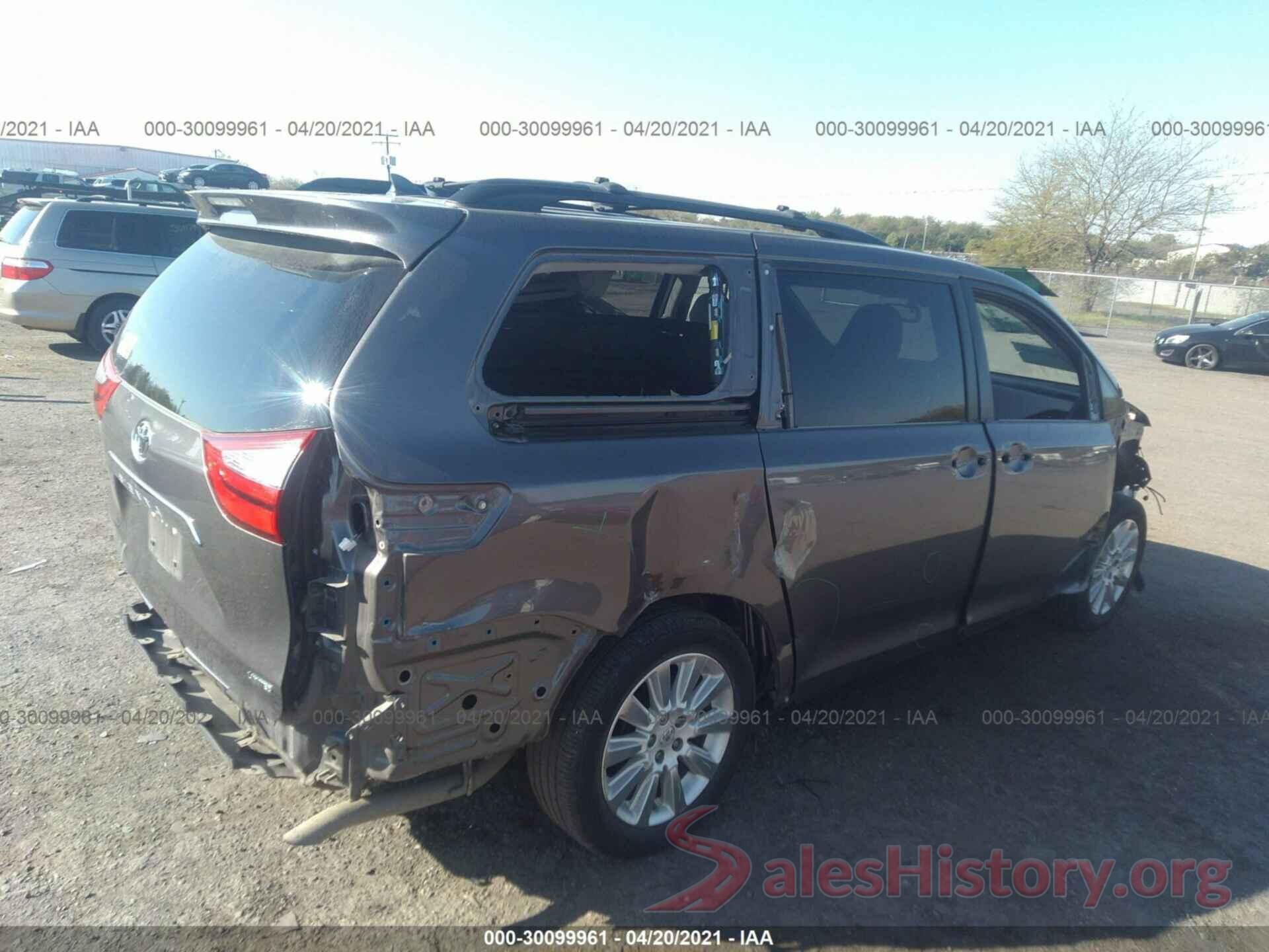 5TDYK3DC2GS711726 2016 TOYOTA SIENNA