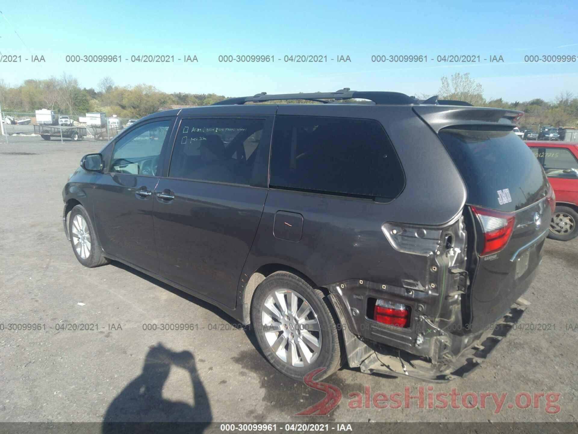 5TDYK3DC2GS711726 2016 TOYOTA SIENNA