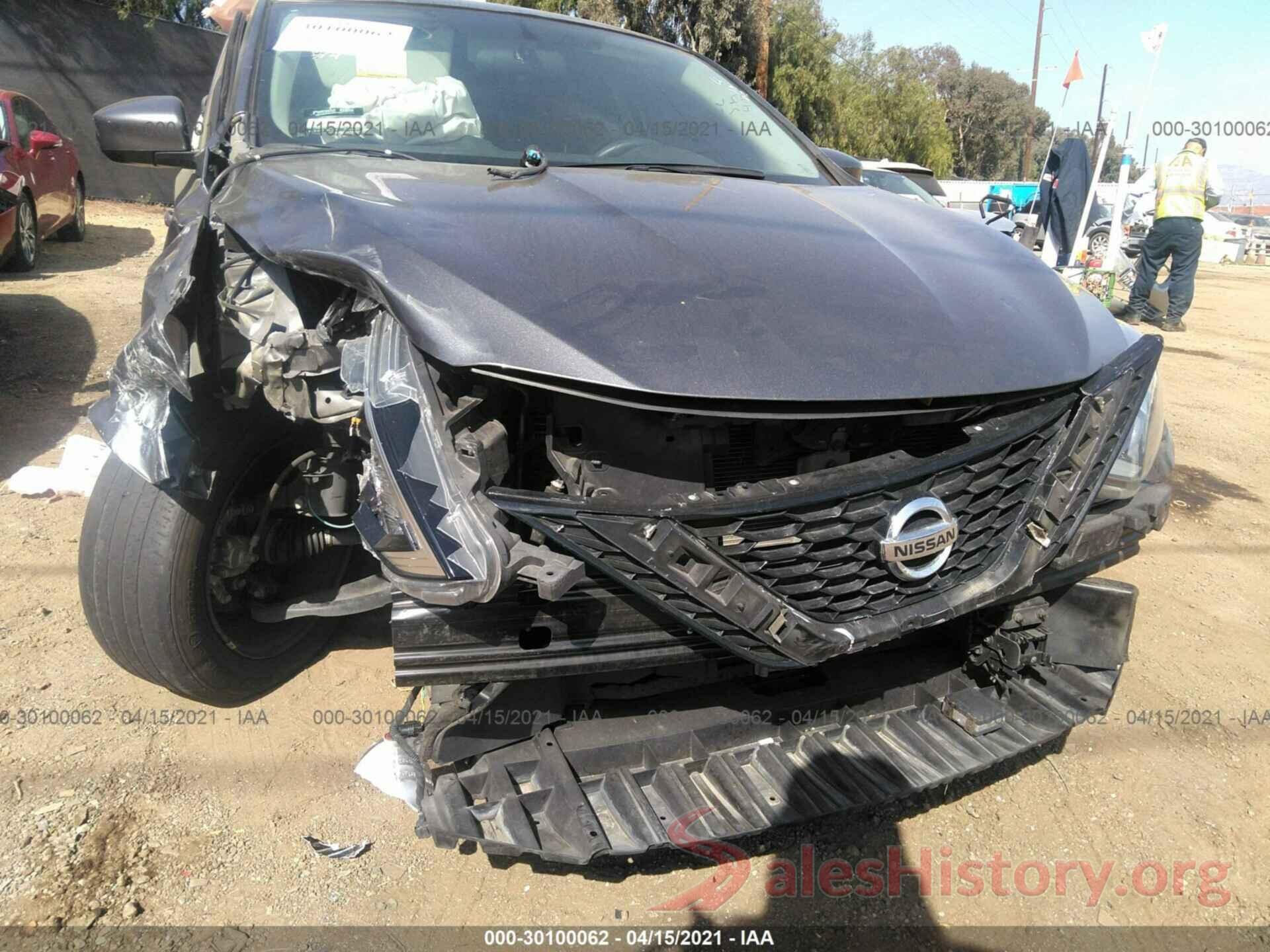 3N1AB7AP7KY261365 2019 NISSAN SENTRA