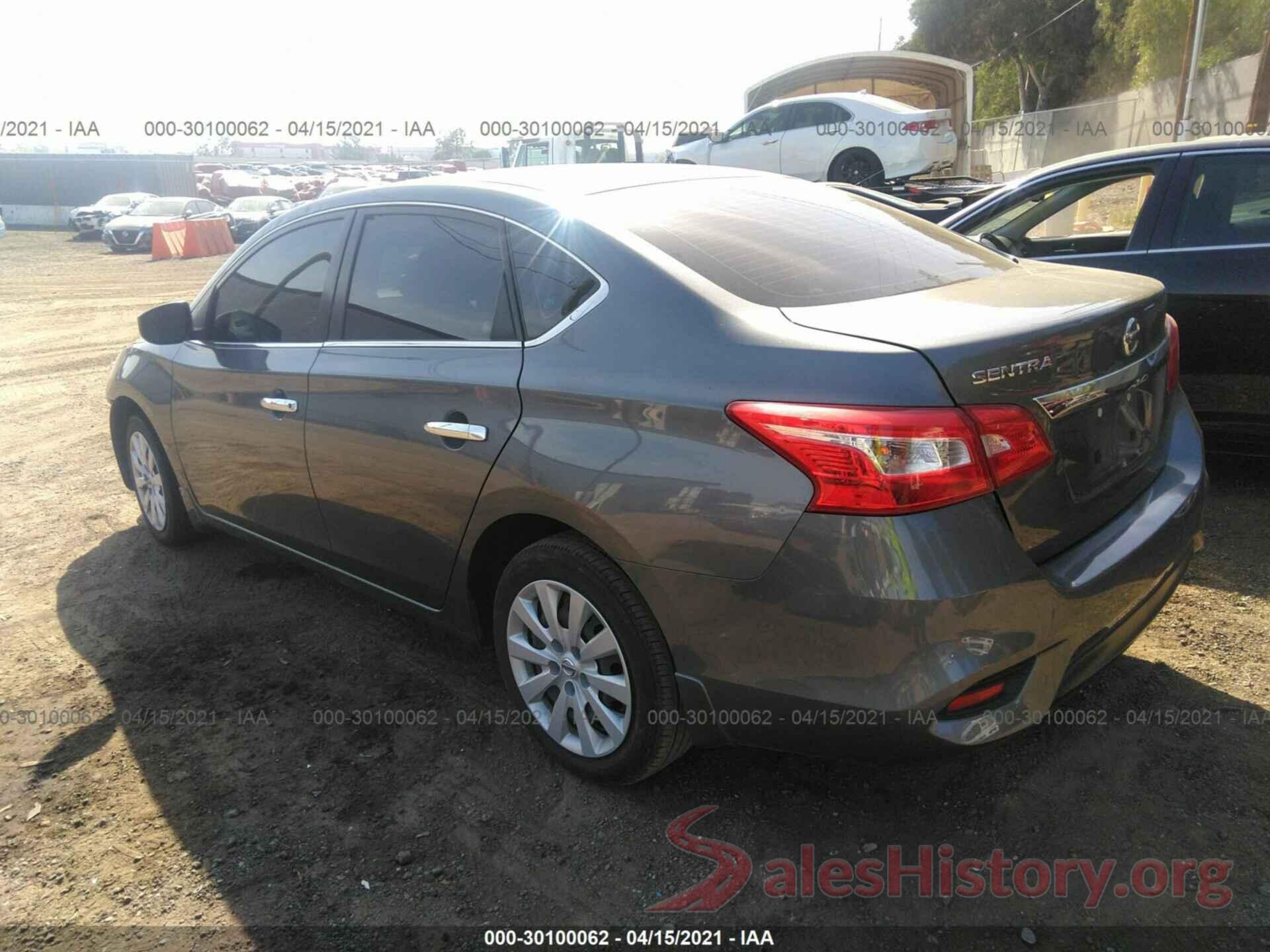 3N1AB7AP7KY261365 2019 NISSAN SENTRA