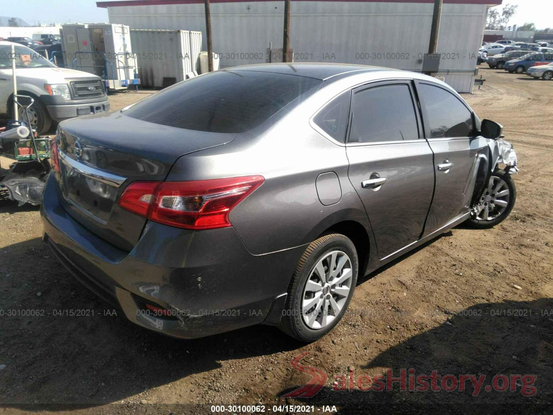 3N1AB7AP7KY261365 2019 NISSAN SENTRA