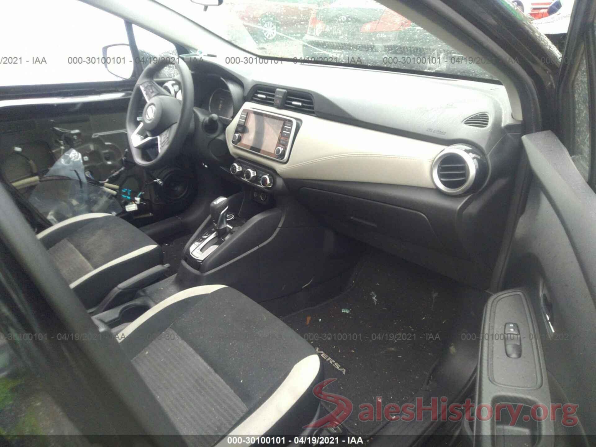 3N1CN8EV0LL843675 2020 NISSAN VERSA