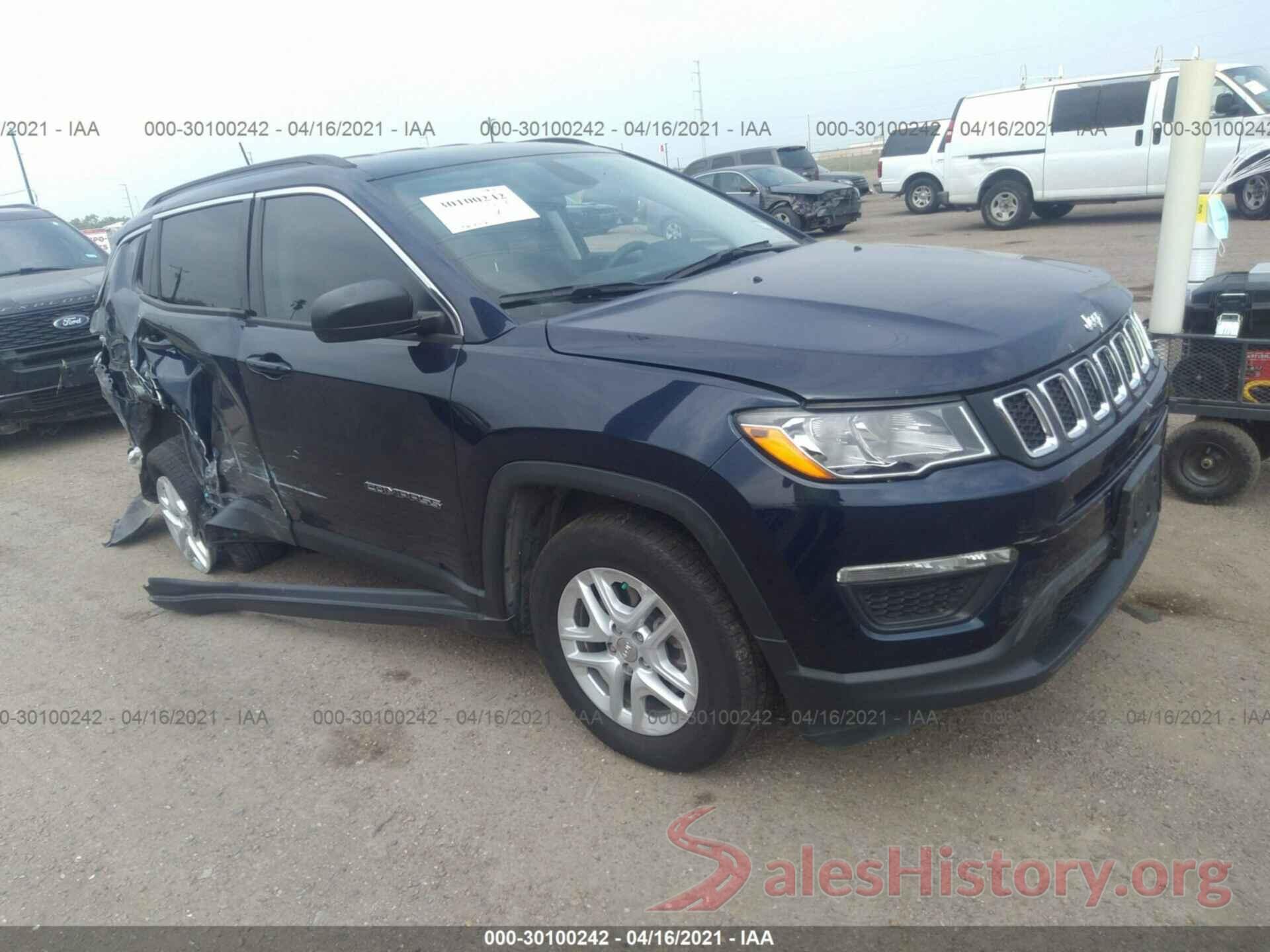 3C4NJCAB8KT743760 2019 JEEP COMPASS