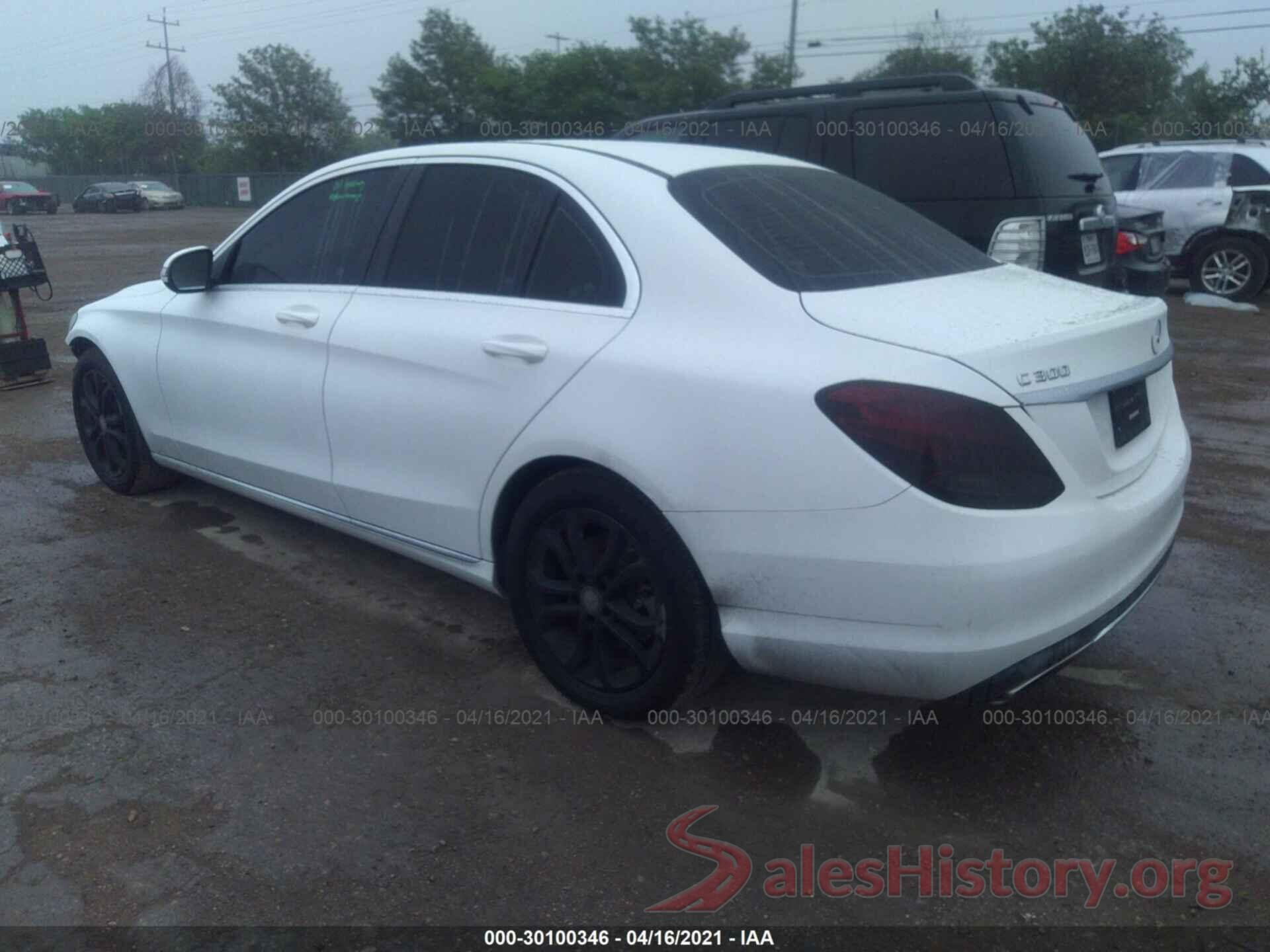 55SWF4JB9GU145449 2016 MERCEDES-BENZ C-CLASS