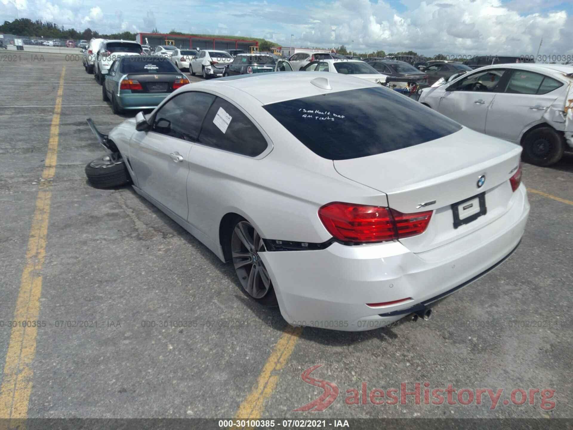 WBA3N9C50GK250764 2016 BMW 4 SERIES