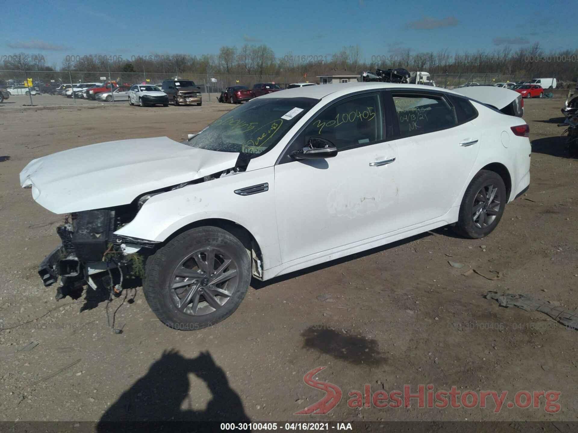 5XXGT4L30KG317233 2019 KIA OPTIMA