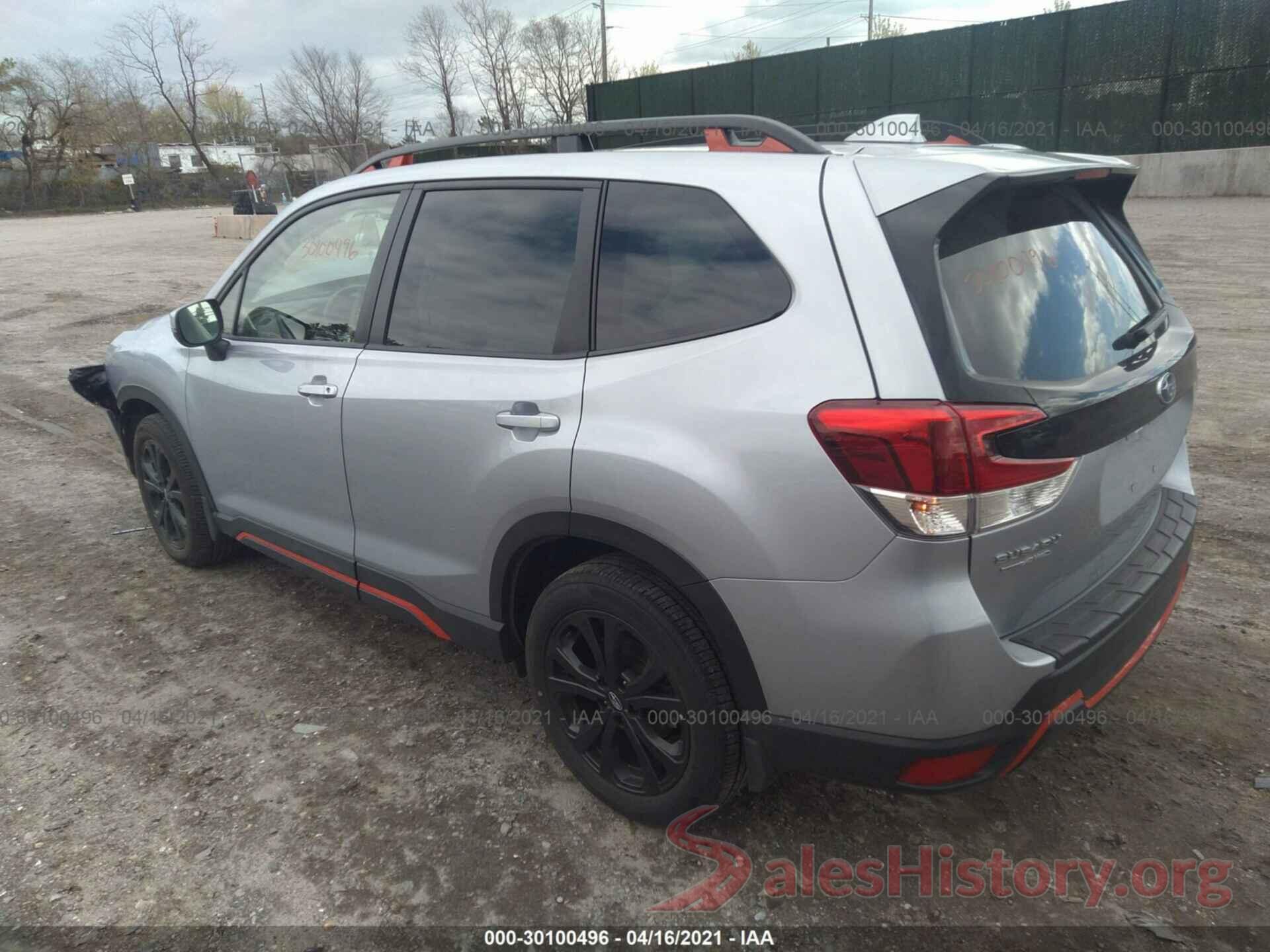 JF2SKARC0MH425524 2021 SUBARU FORESTER