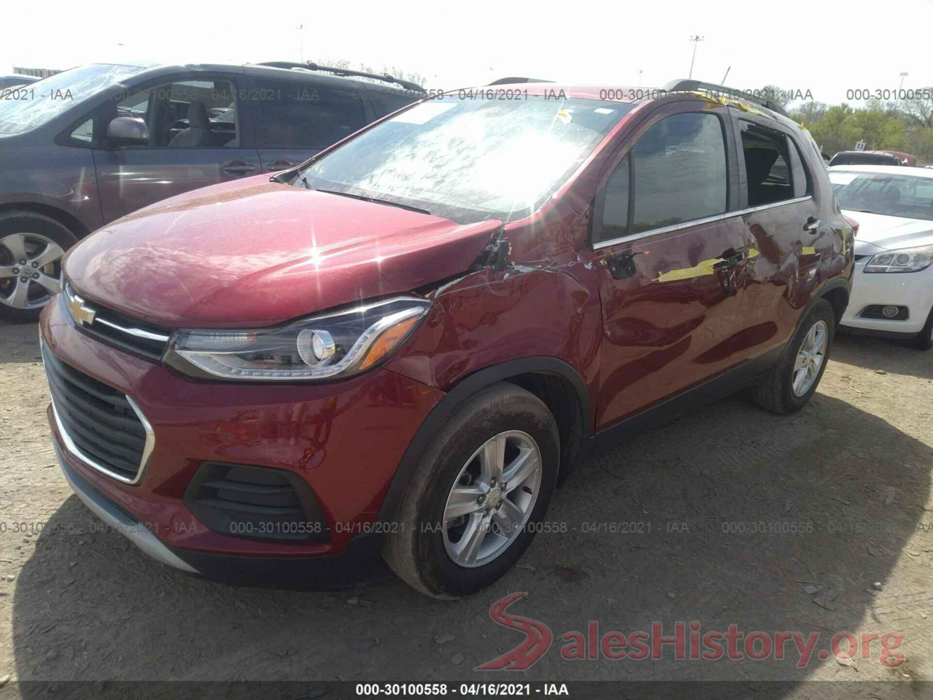 3GNCJLSB7JL220113 2018 CHEVROLET TRAX