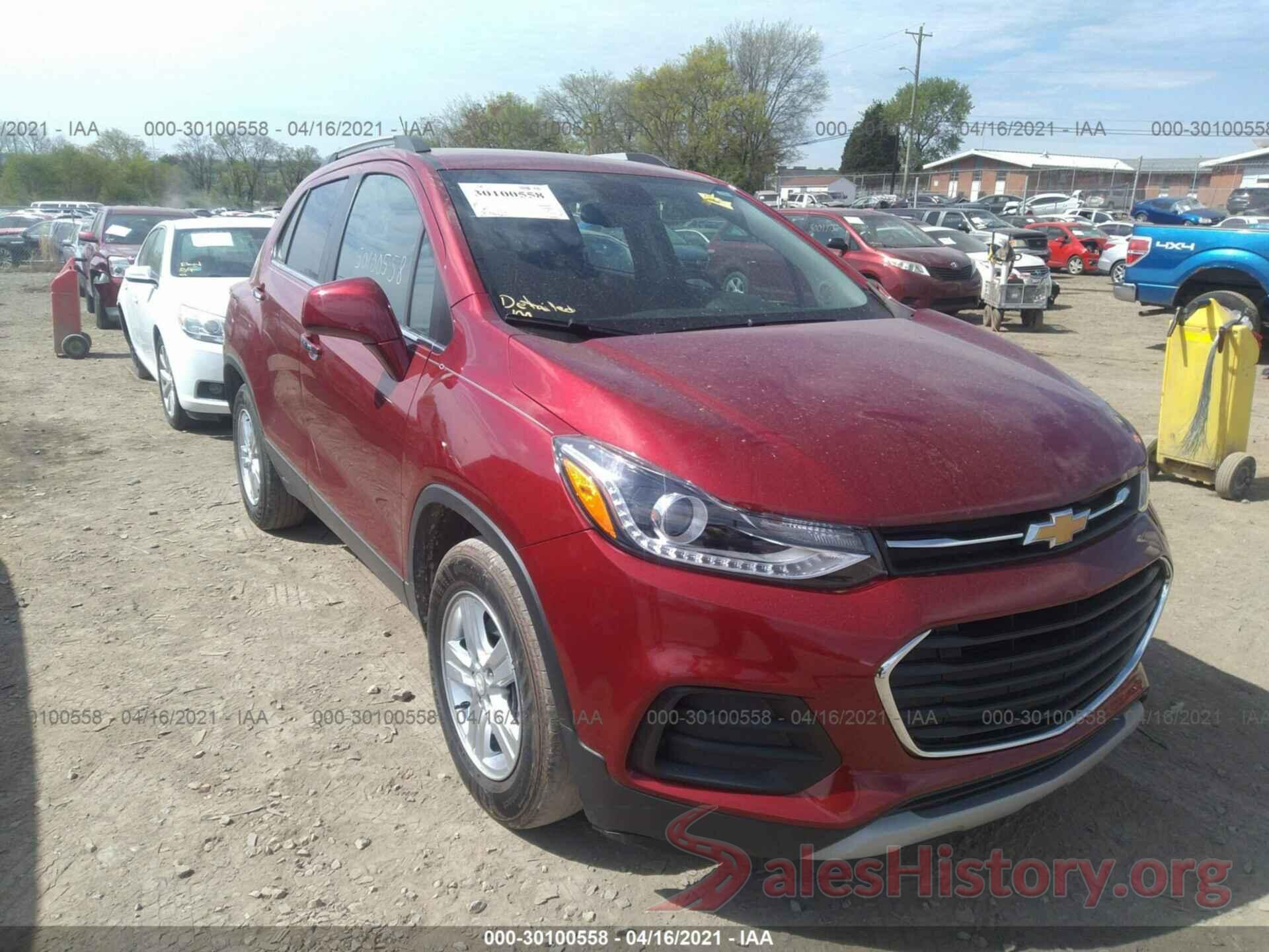 3GNCJLSB7JL220113 2018 CHEVROLET TRAX