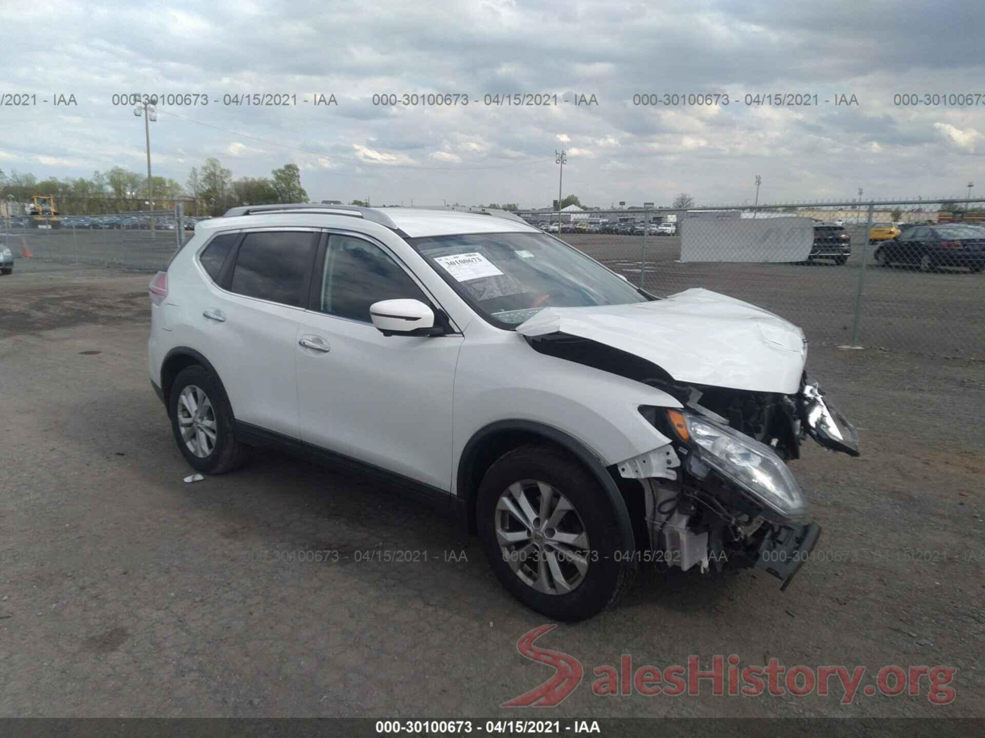 KNMAT2MVXGP713230 2016 NISSAN ROGUE