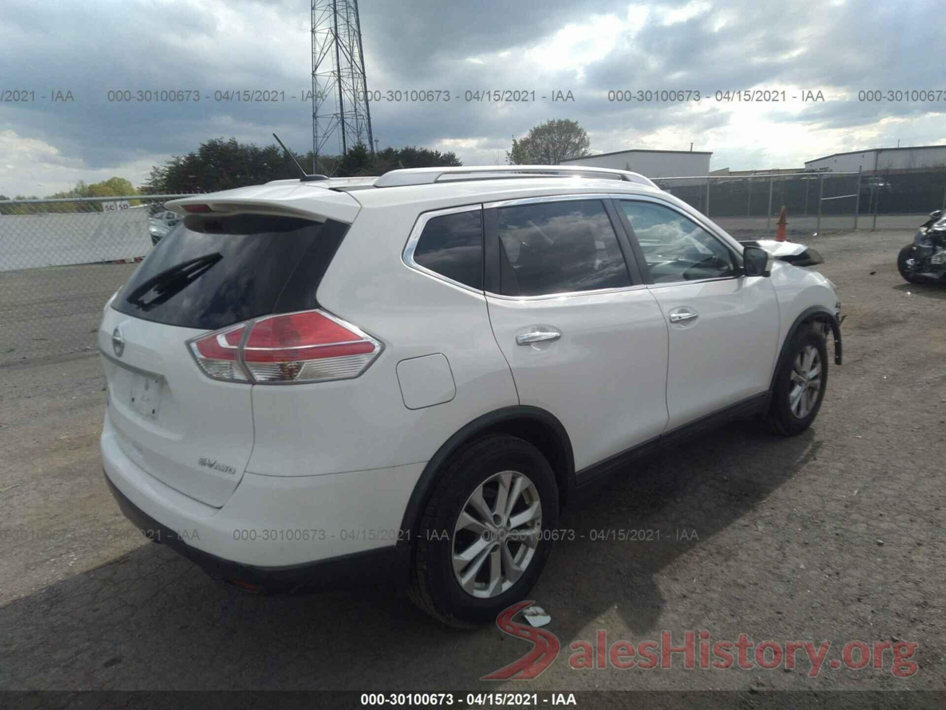 KNMAT2MVXGP713230 2016 NISSAN ROGUE