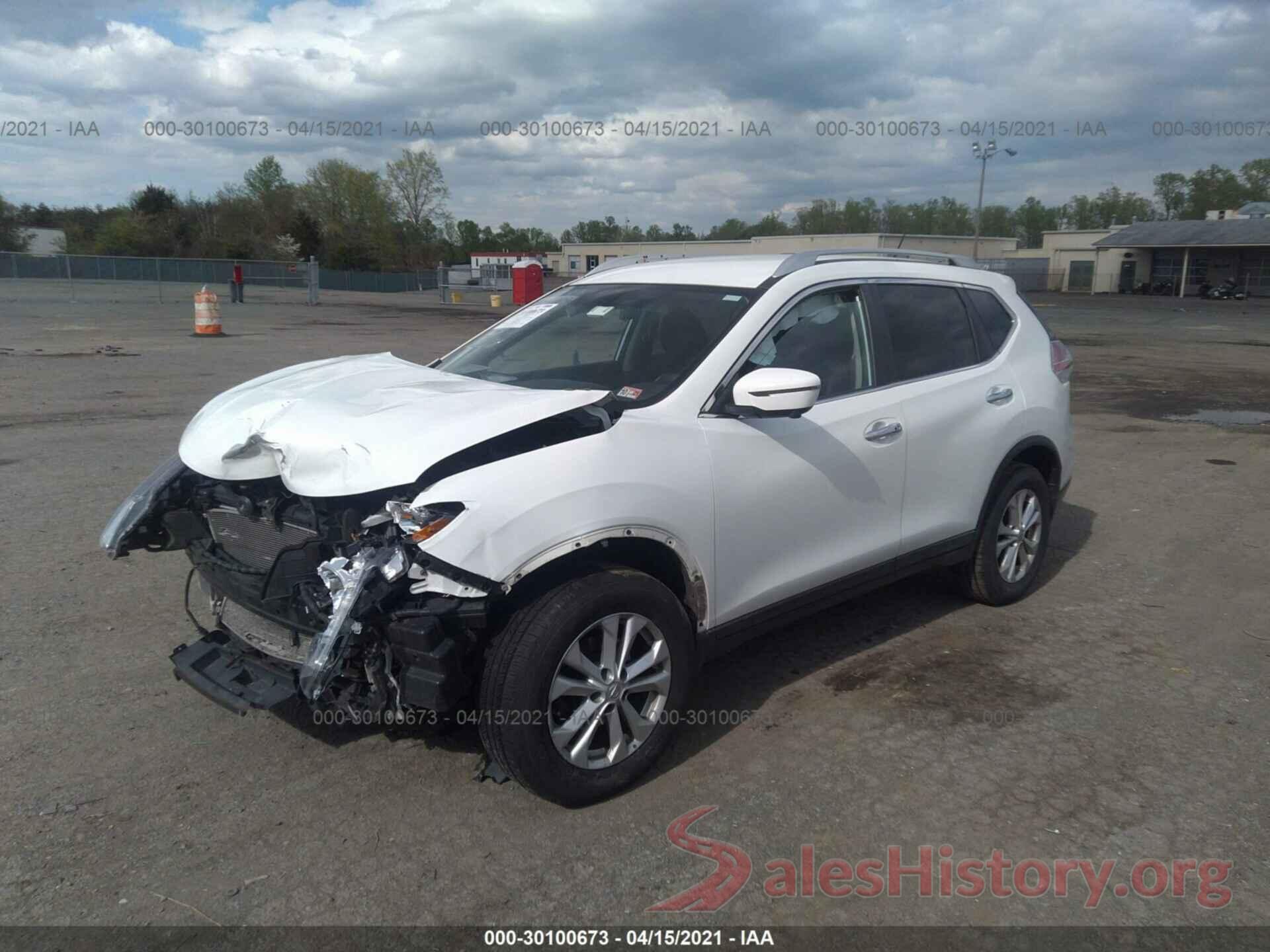 KNMAT2MVXGP713230 2016 NISSAN ROGUE