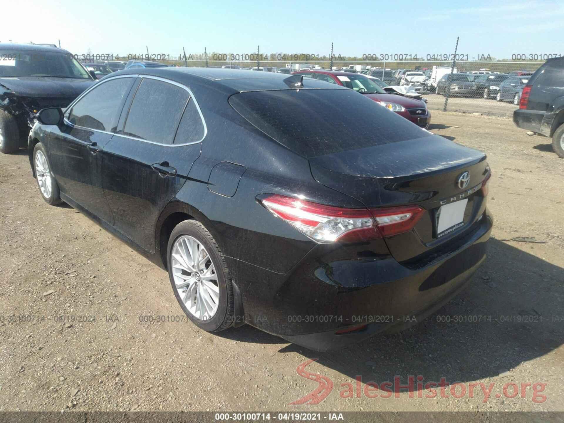 4T1B11HK8KU711728 2019 TOYOTA CAMRY