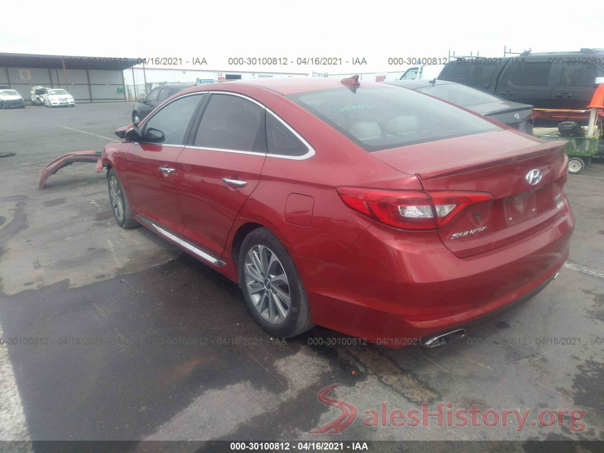 5NPE34AFXHH571999 2017 HYUNDAI SONATA