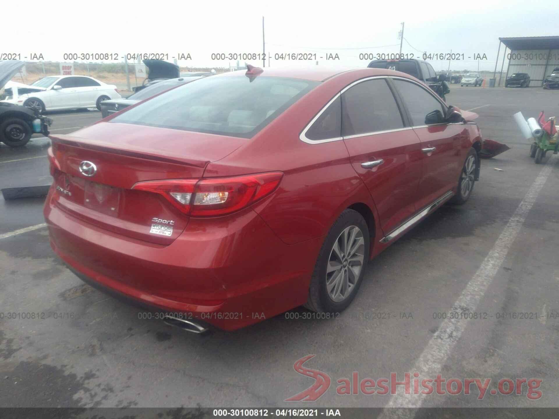 5NPE34AFXHH571999 2017 HYUNDAI SONATA