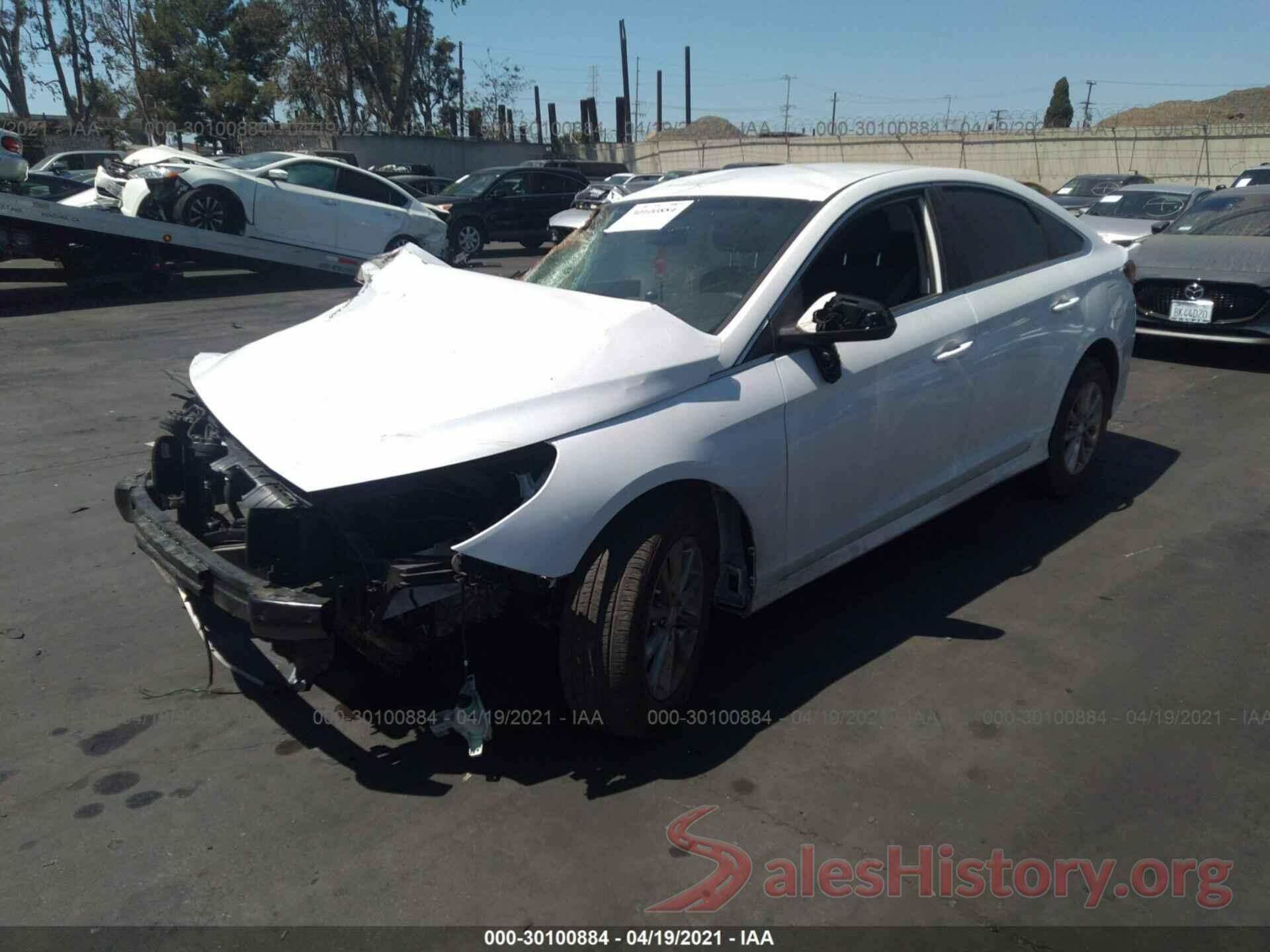 5NPE24AF2KH795214 2019 HYUNDAI SONATA