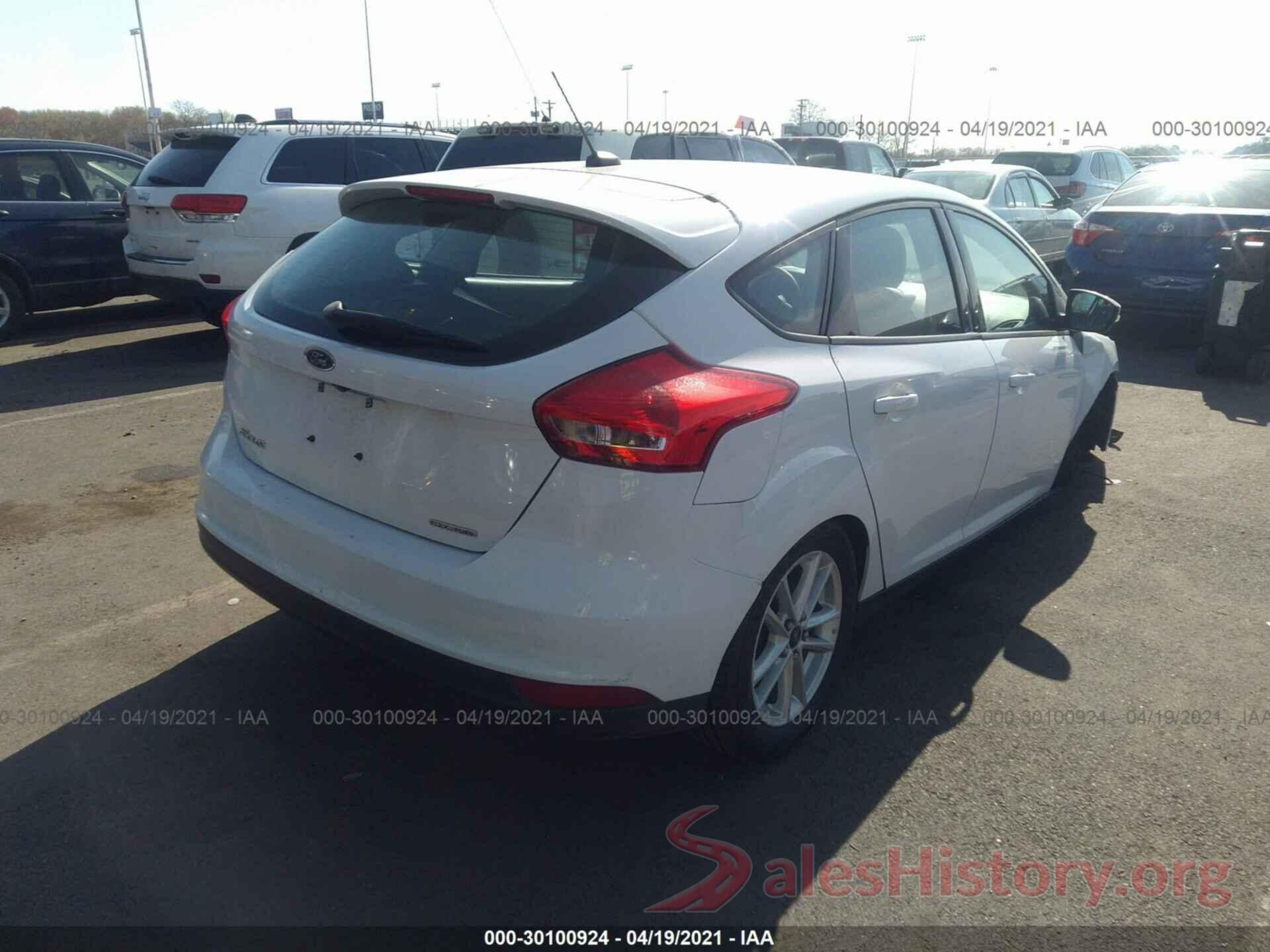 1FADP3K25GL276461 2016 FORD FOCUS