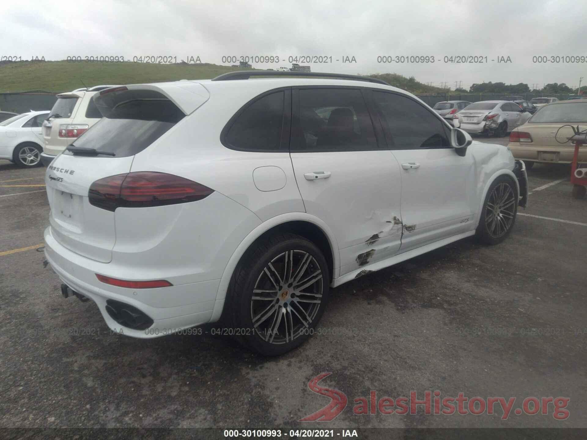 WP1AD2A2XGLA77714 2016 PORSCHE CAYENNE